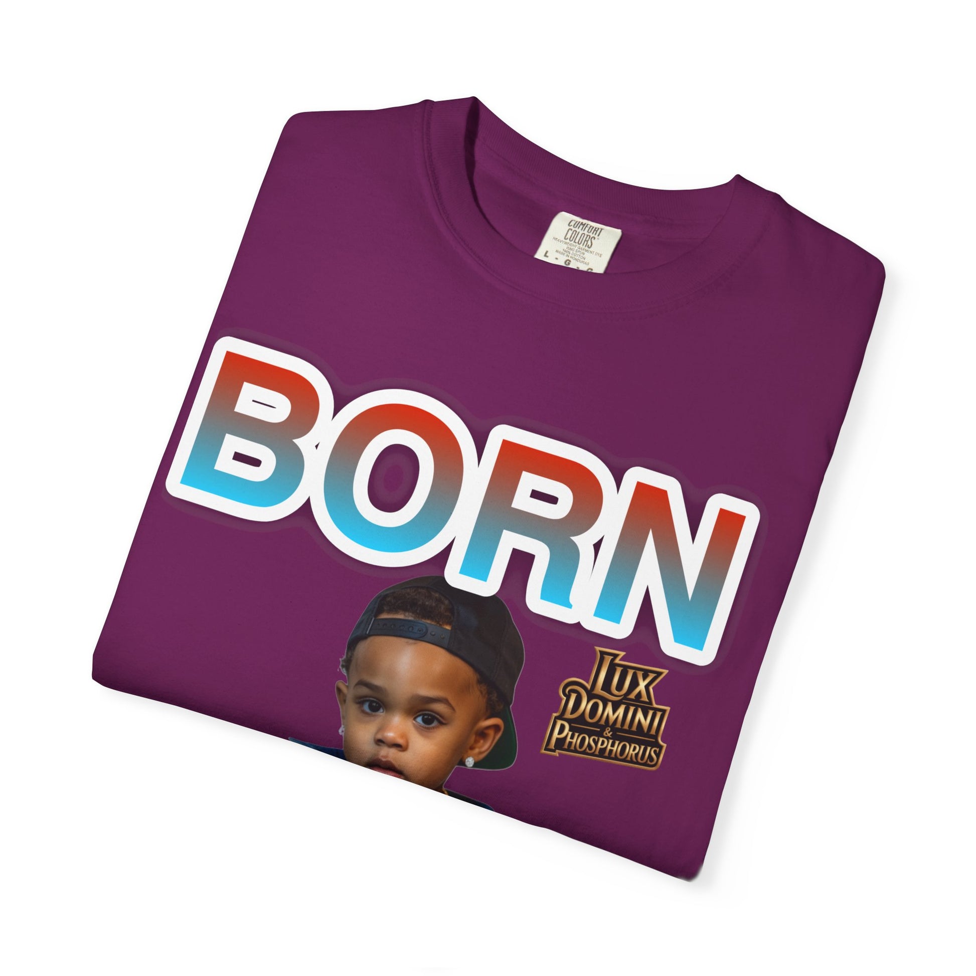 Garment-Dyed T-shirt BORN HUSTLER LD&P APPAREL