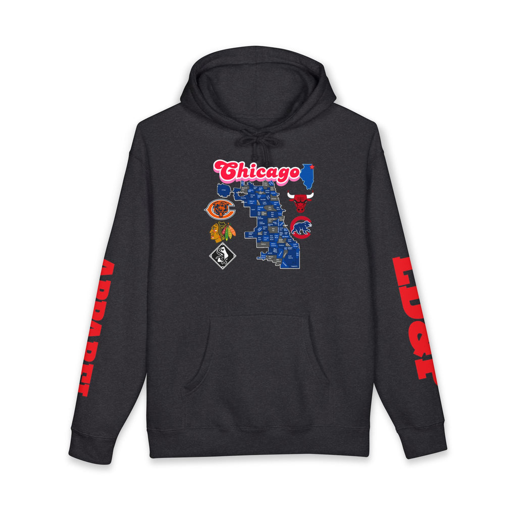 Chicago LD&amp;P Unisex Hoodie - Stylish Apparel Design
