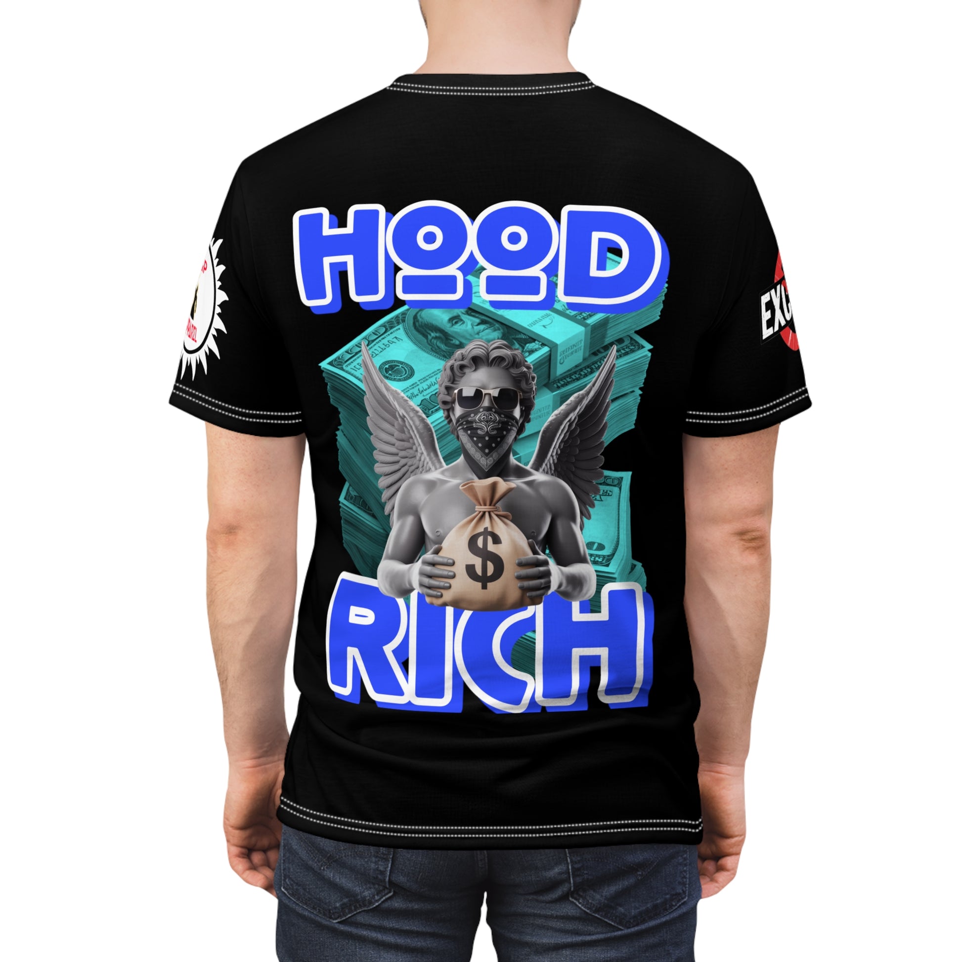 Hood Rich Graphic Tee LD&P APPAREL