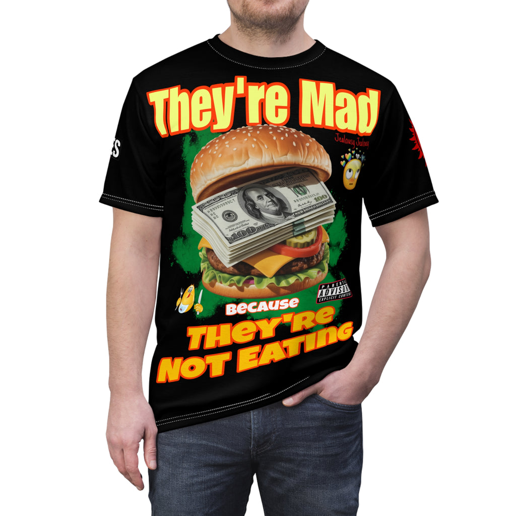 They're Mad Because They're Not Eating LD&P APPAREL Graphic Tee BLACK