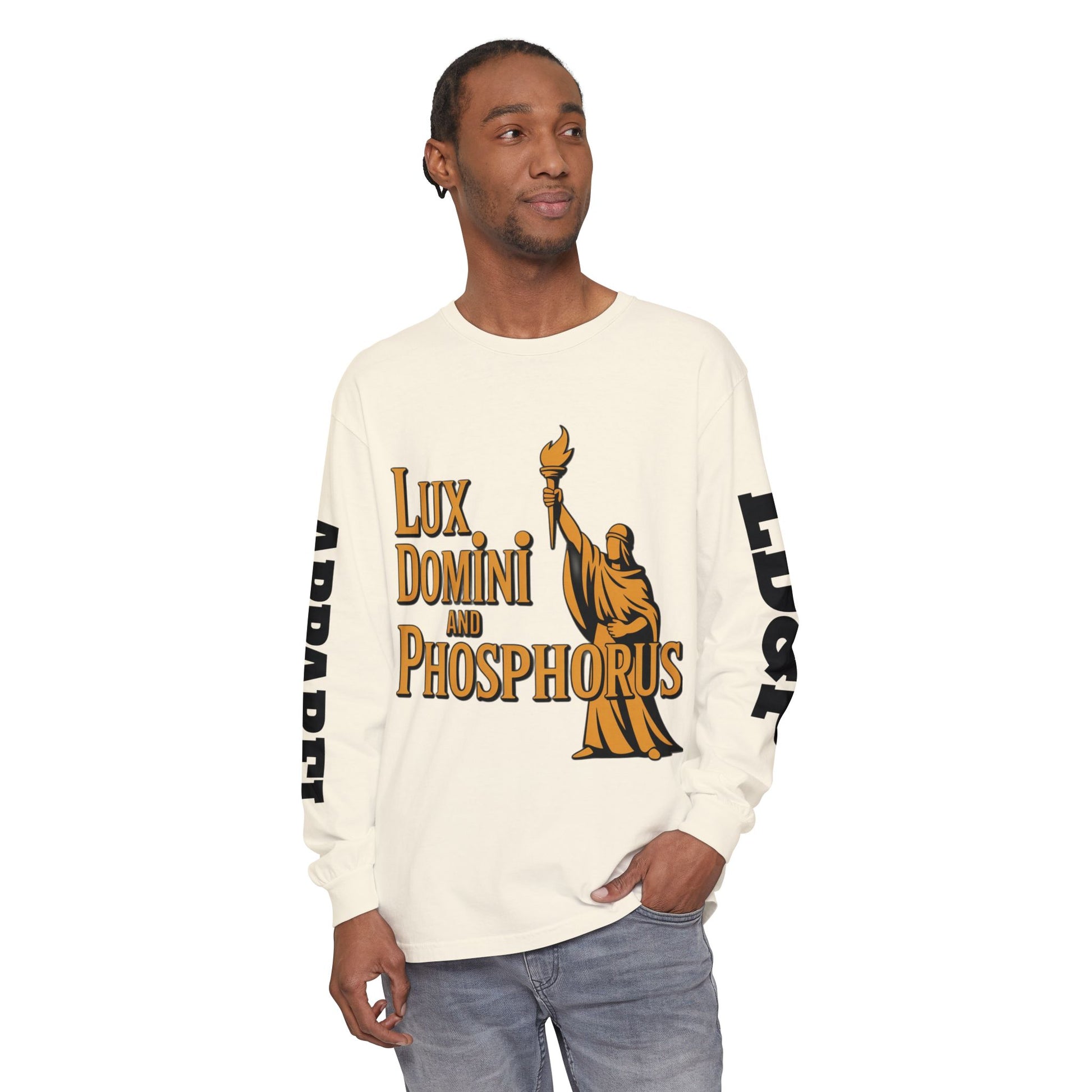 Long Sleeve T-Shirt Lux Domini and Phosphorus LD&P Apparel Design