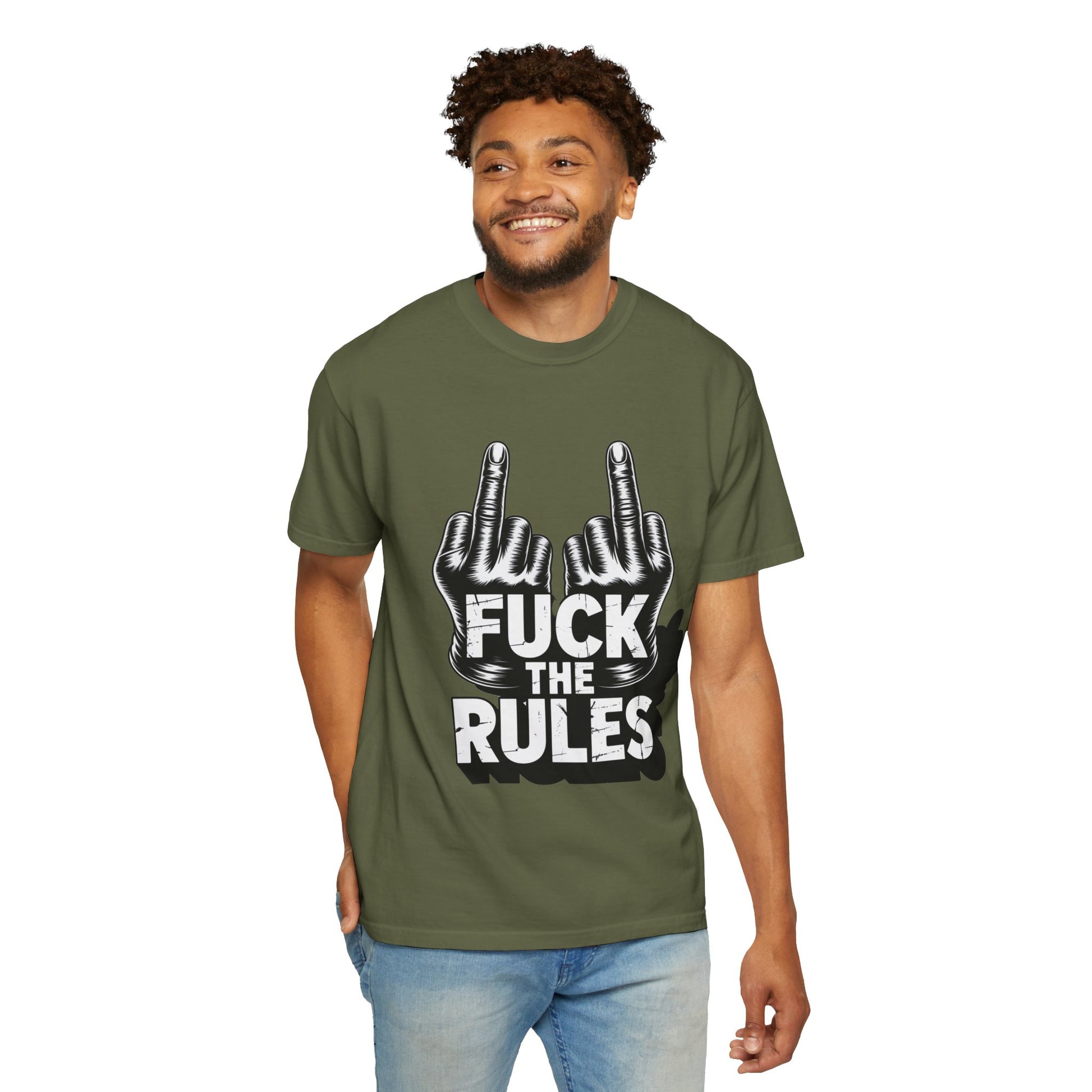 Trust Nothing Unisex T-shirt - Skip The Rules Typography Tee