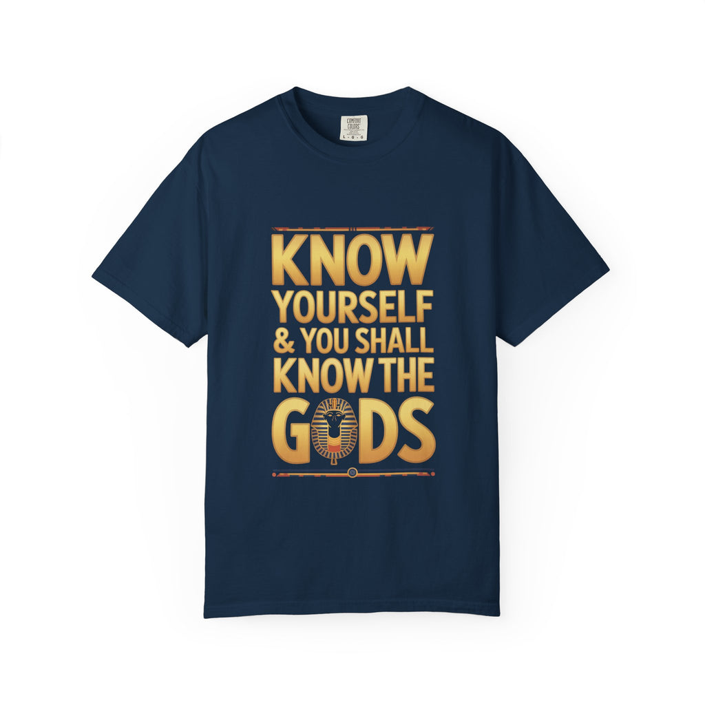Garment-Dyed T-shirt - Know Yourself Design