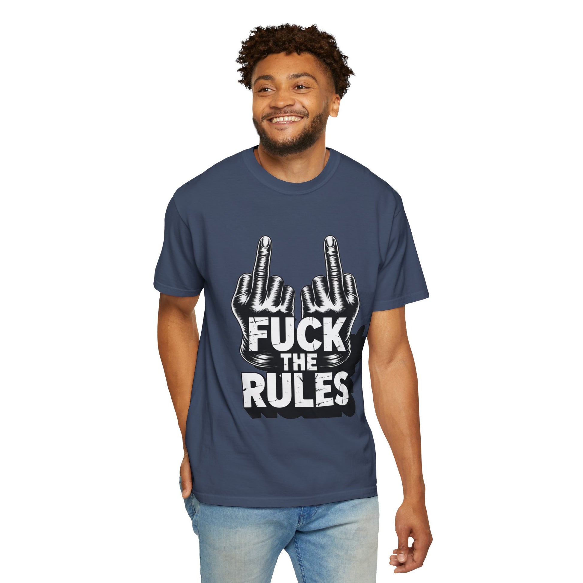 Trust Nothing Unisex T-shirt - Skip The Rules Typography Tee