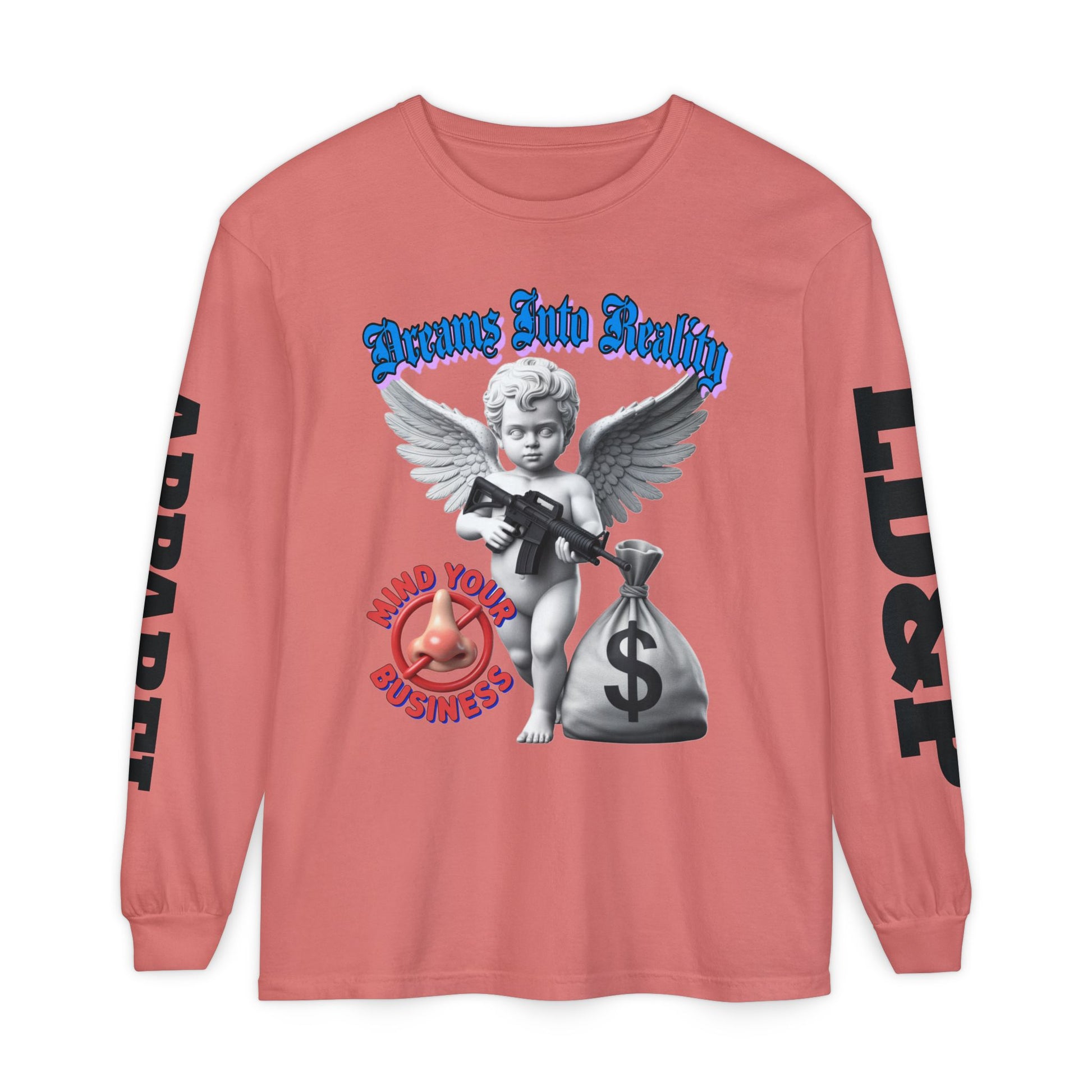 Garment-Dyed Long Sleeve T-Shirt Dreams Into Reality