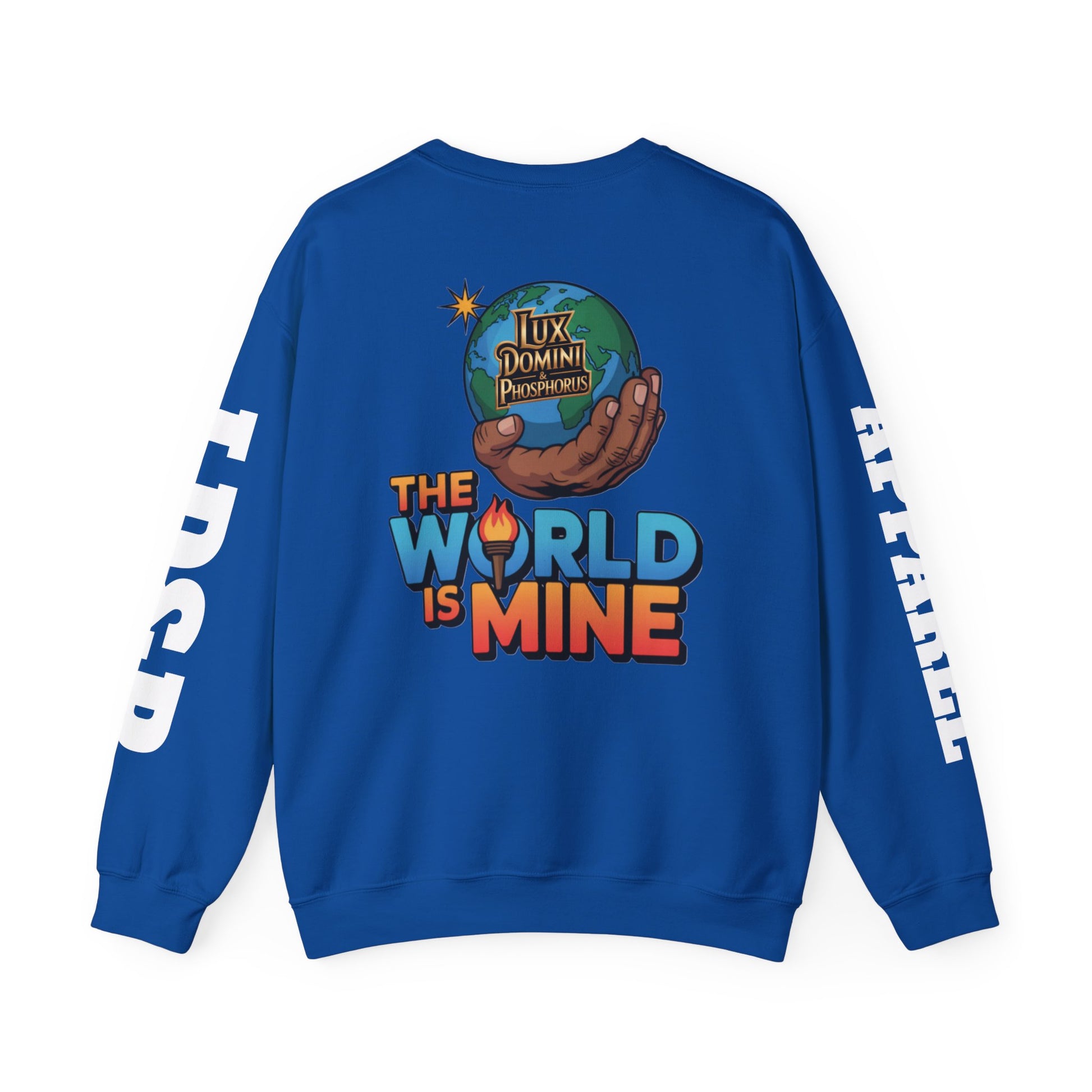 Graphic Sweatshirt - The World Is Mine LD&P APPAREL Design
