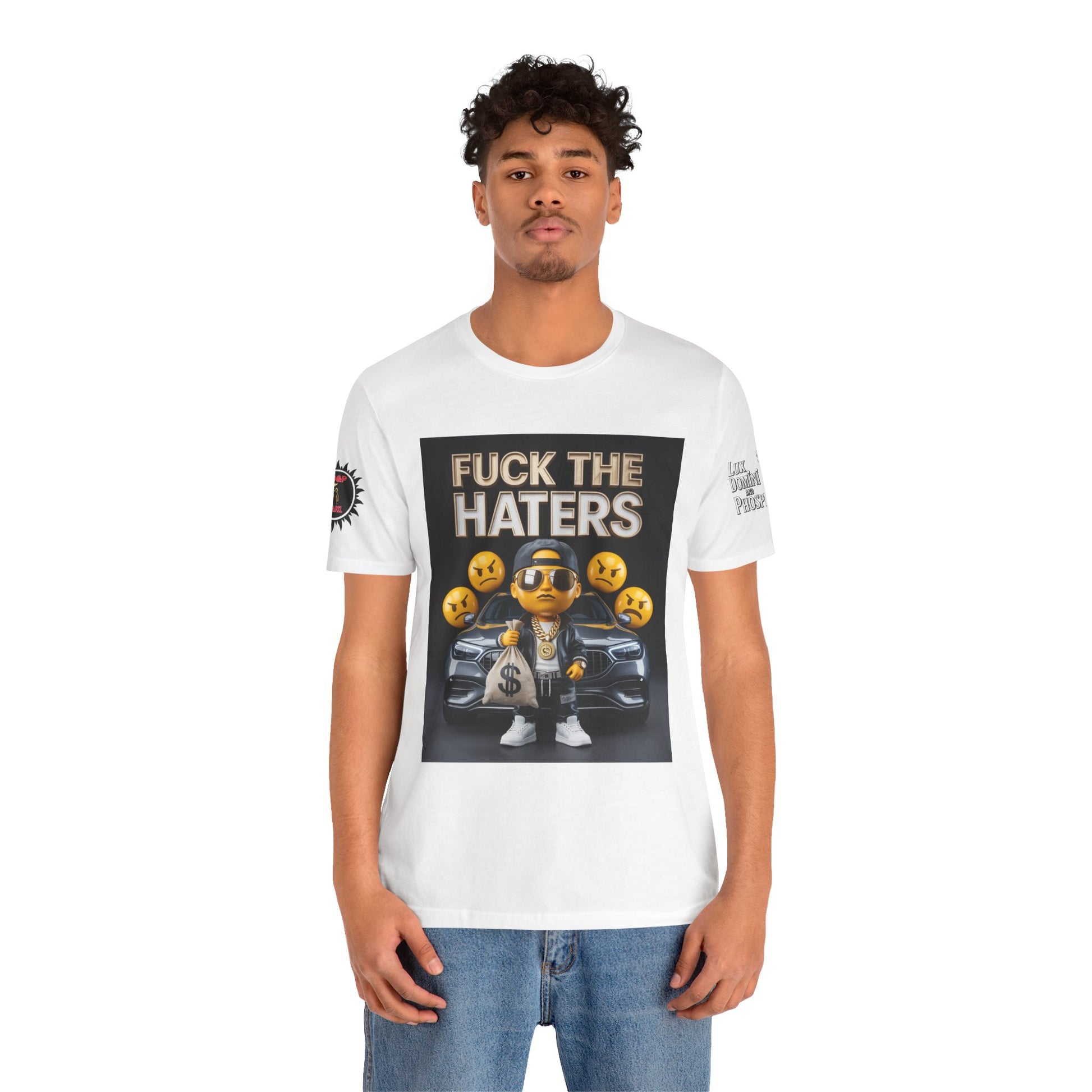 Fuck the Haters Unisex Tee - Bold Graphic Motivational Shirt