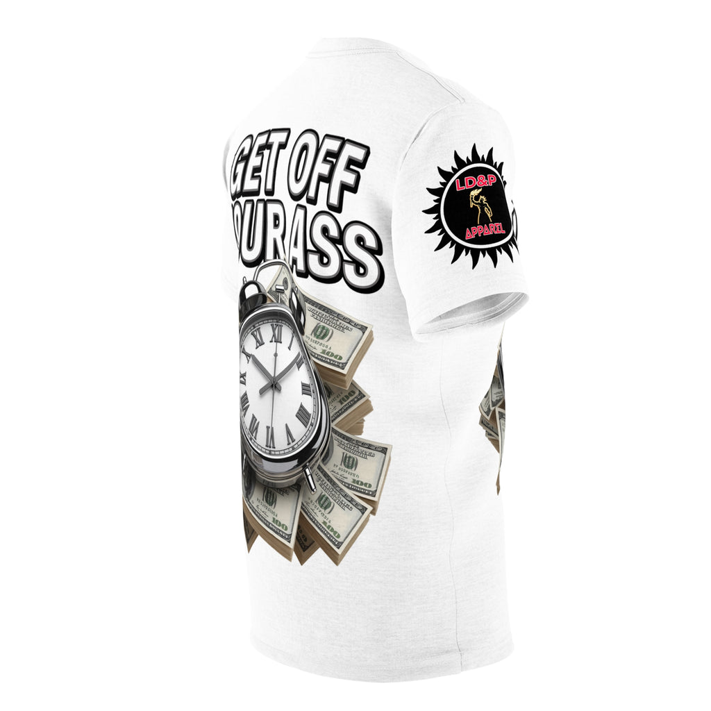 Motivational Unisex Tee - "Get Off Your Ass"