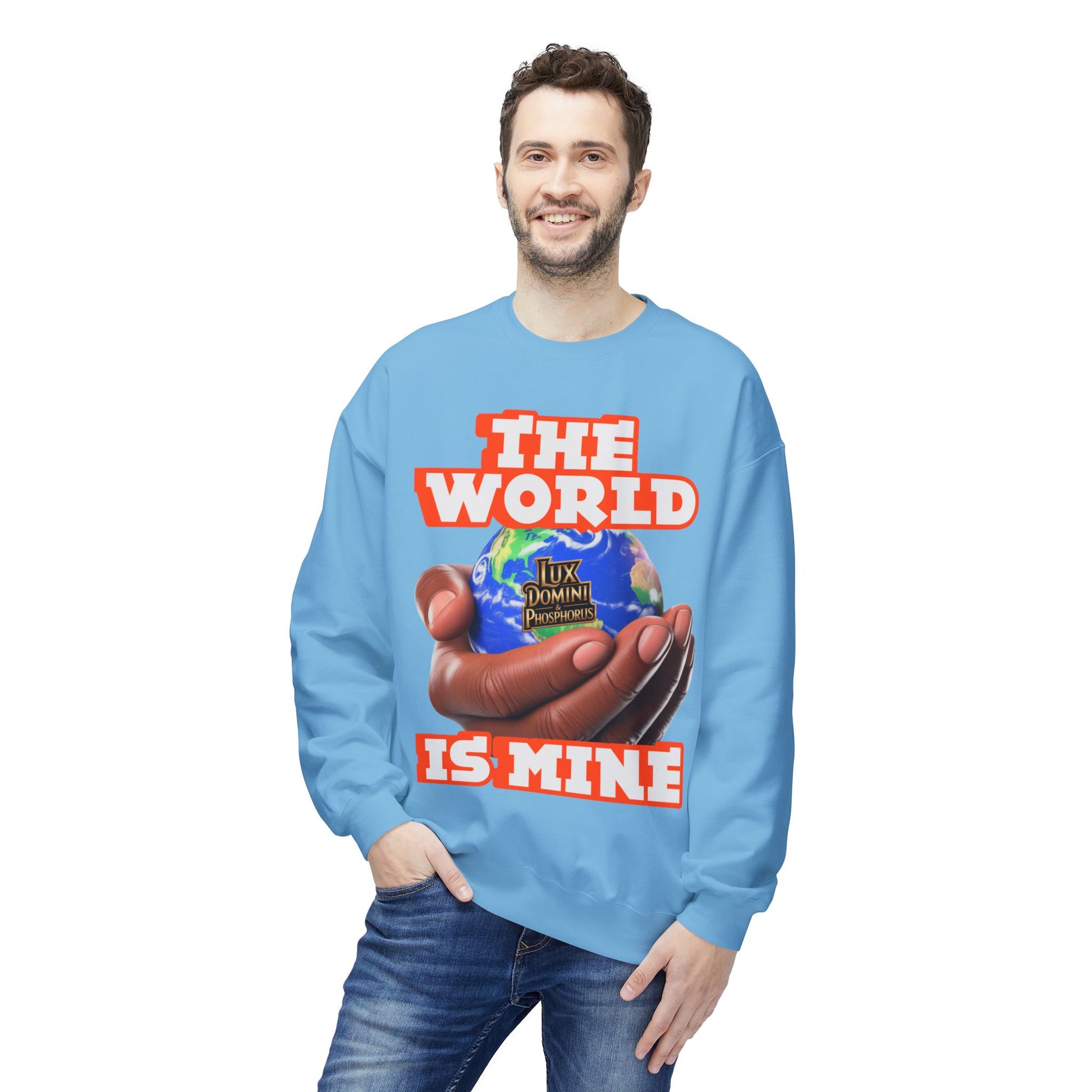 "The World Is Mine" Crewneck Sweatshirt