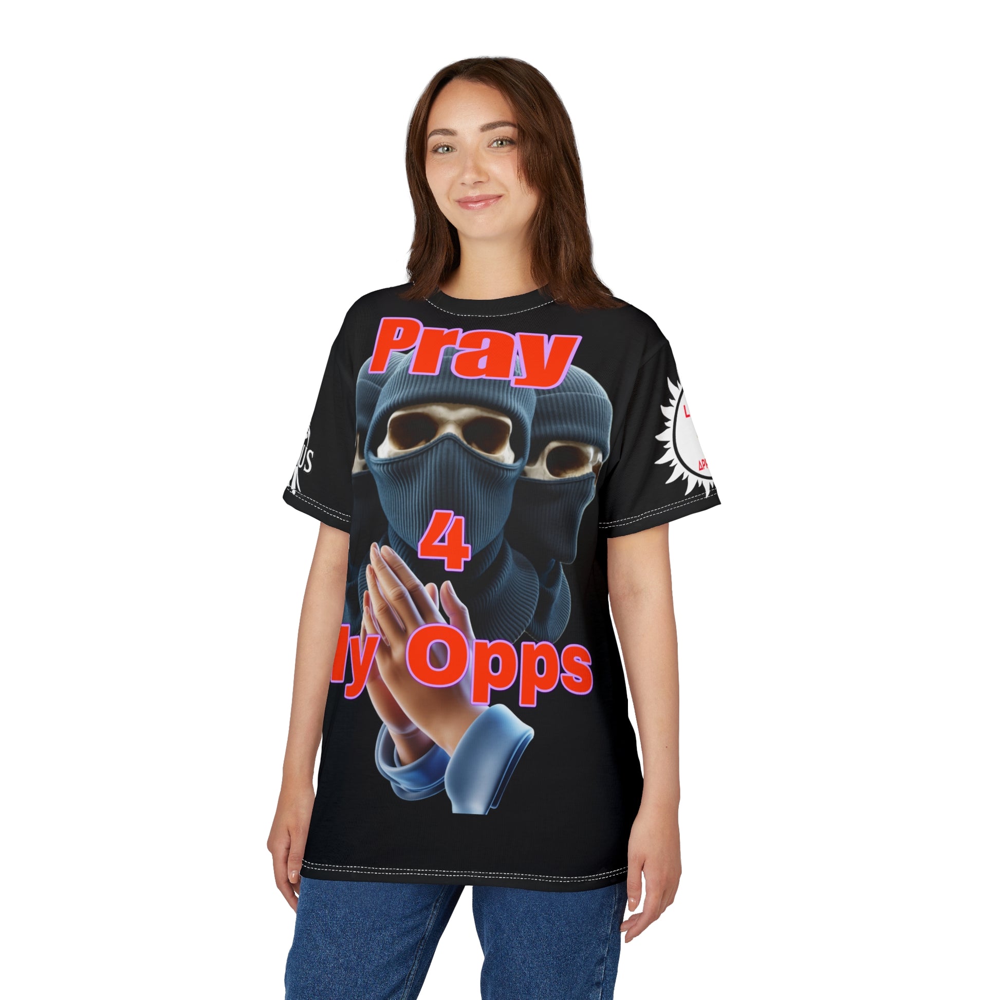 Pray For My Opps  Unisex Tee - Lux Domini and Phosphorus LD&P Apparel Design