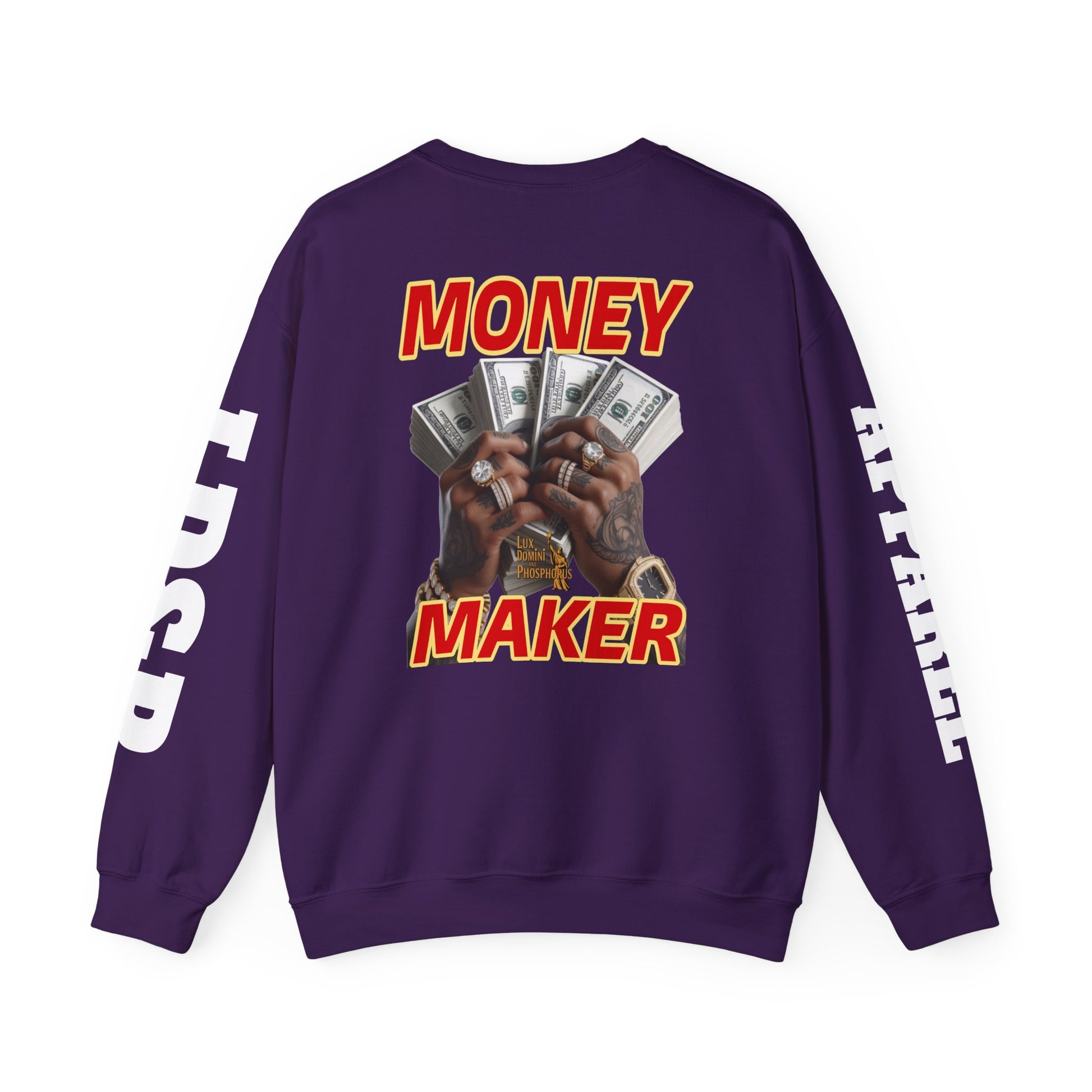 Money Maker Unisex Sweatshirt - LD&P APPAREL Design