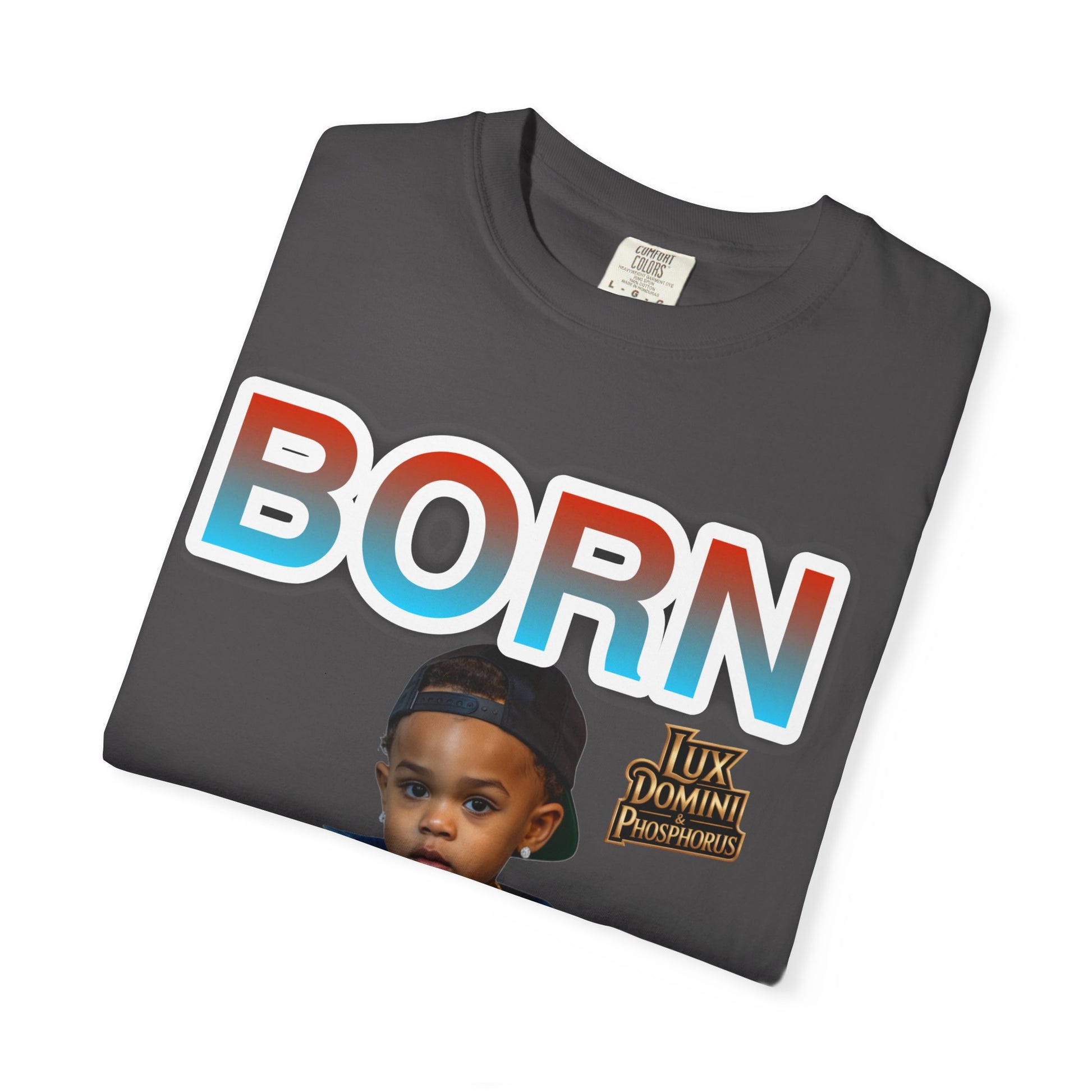 Garment-Dyed T-shirt BORN HUSTLER LD&P APPAREL