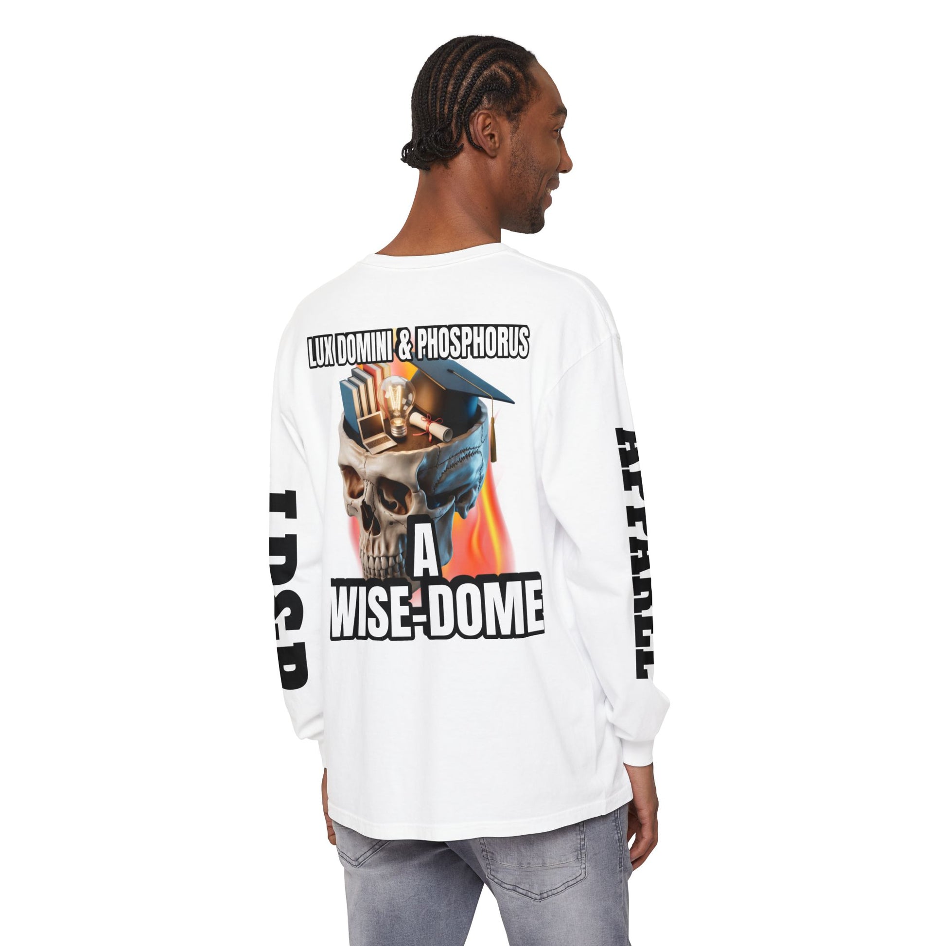 'A Wise-Dome' LD&P APPAREL Long Sleeve Tee