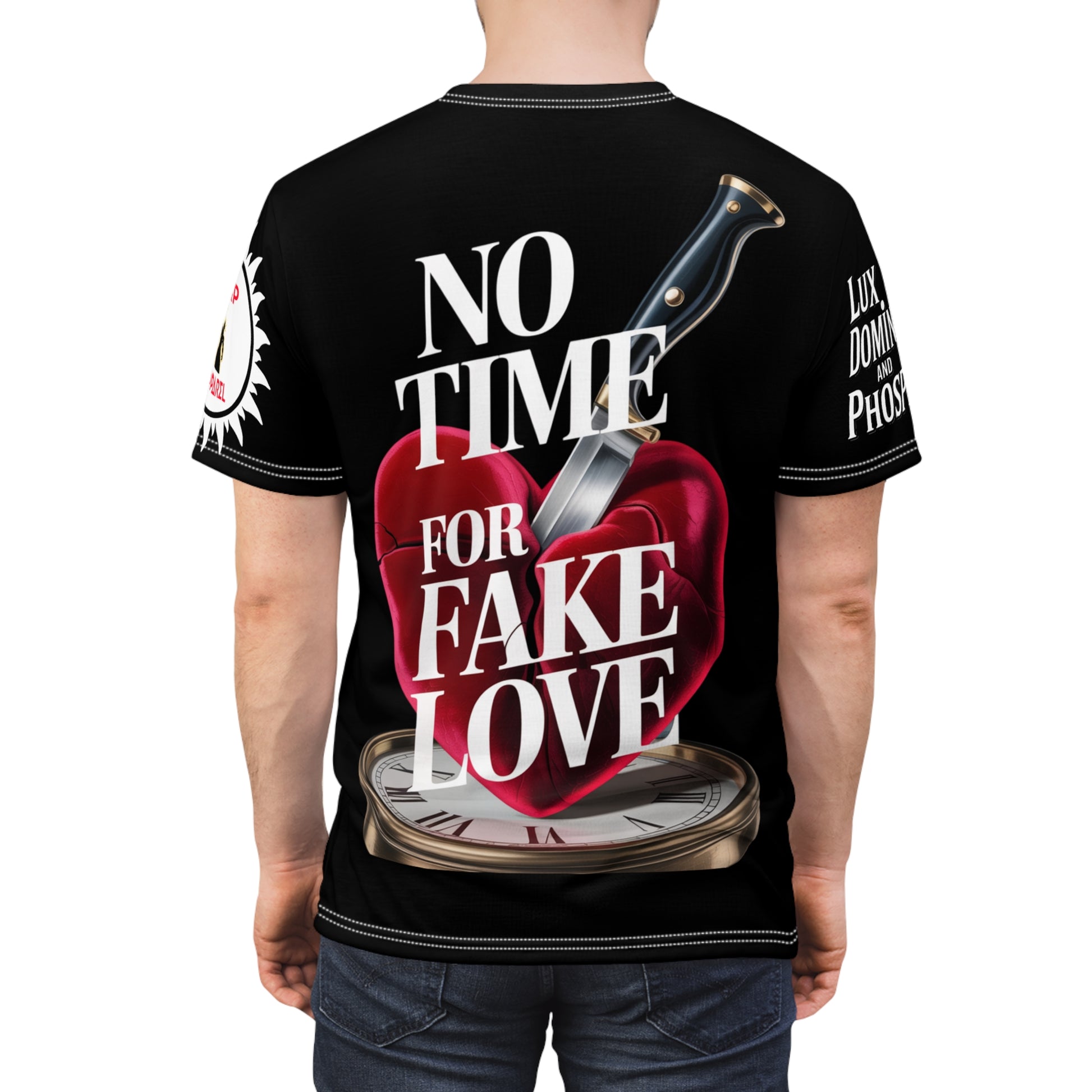 Fake Love Unisex Tee - Lux Domini and Phosphorus LD&P Apparel Design