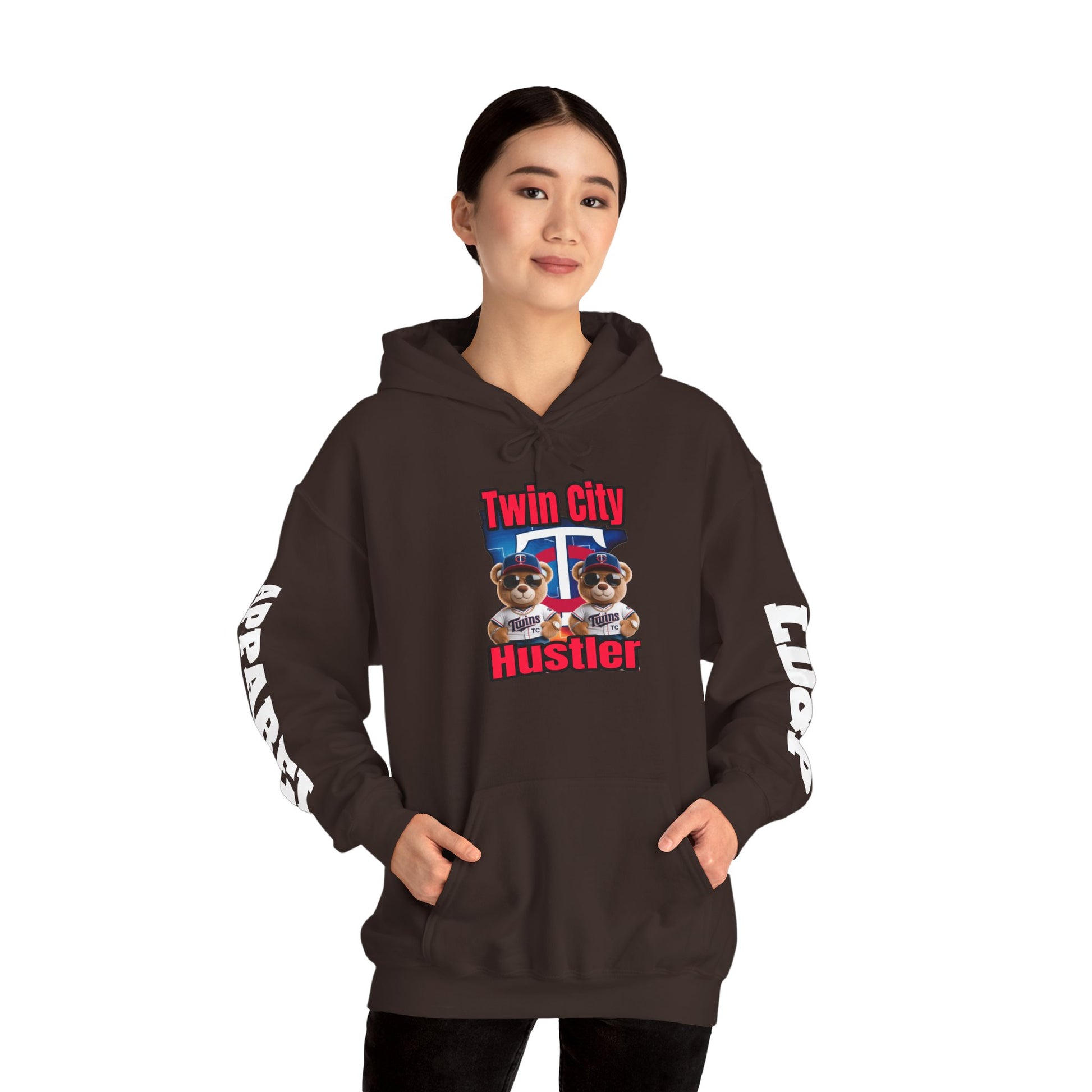 Hooded Sweatshirt - Twin City HUSTLER