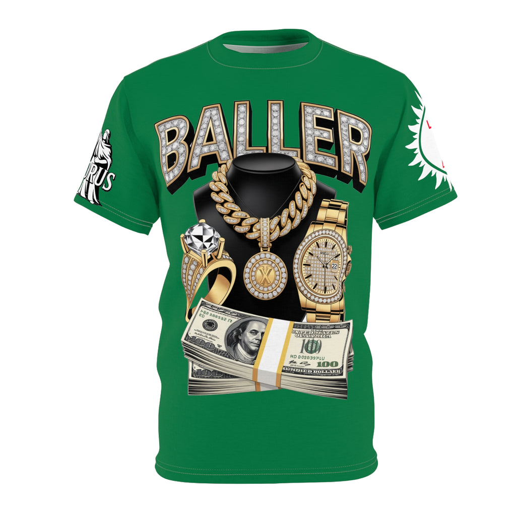 Baller  Unisex Tee - LD&P Apparel Design green