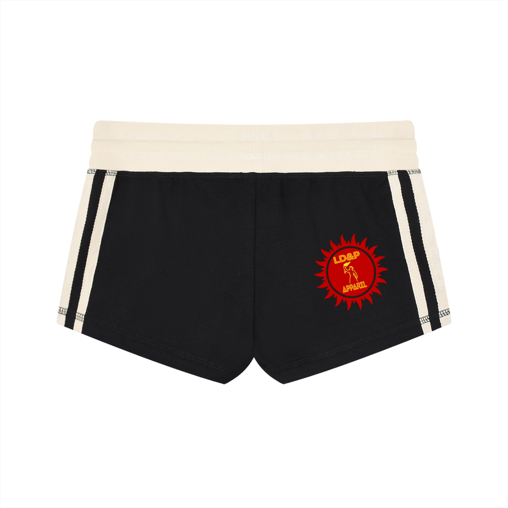 Women's Contrast Stripe Track Shorts