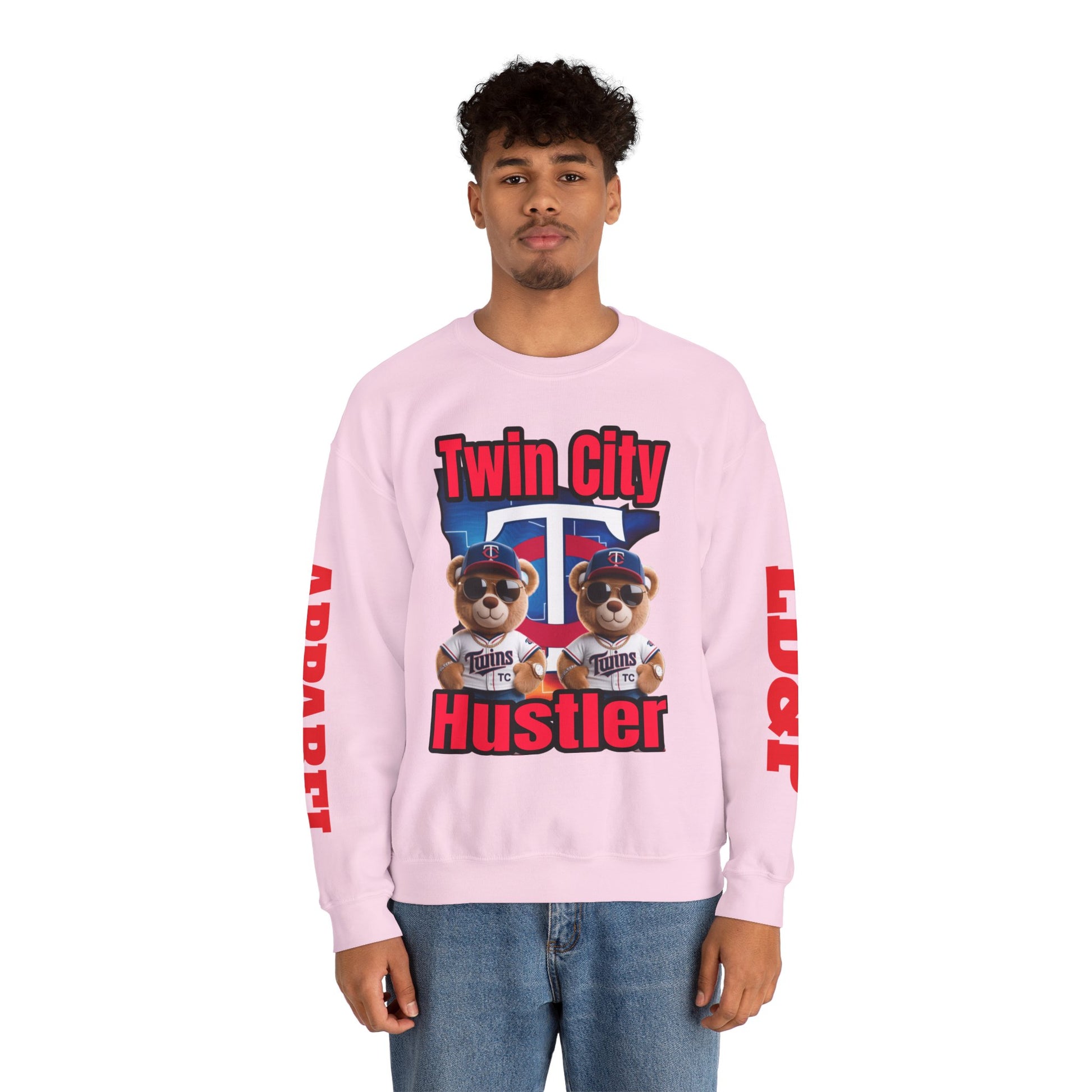 Crewneck Sweatshirt Twin City Hustler LD&P Apparel Design