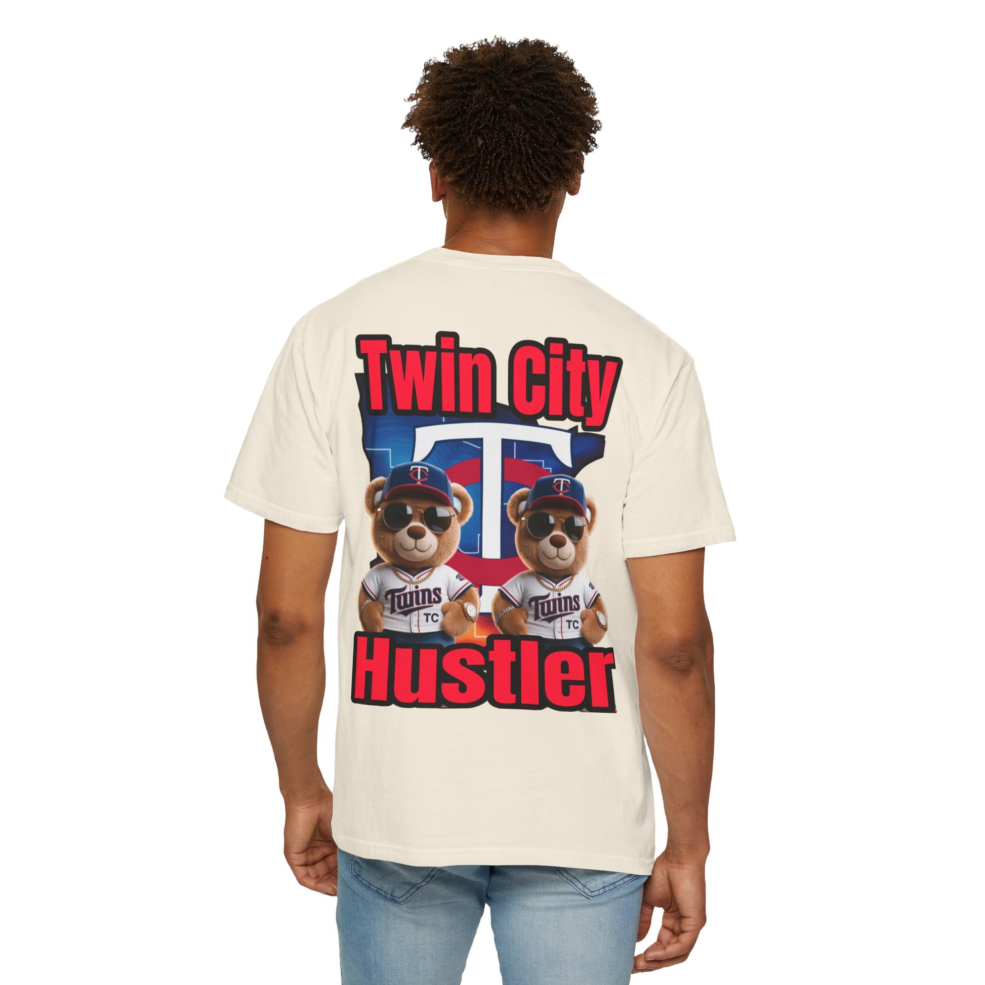 Hustler Garment-Dyed T-shirt - Twin City LD&P Apparel Design