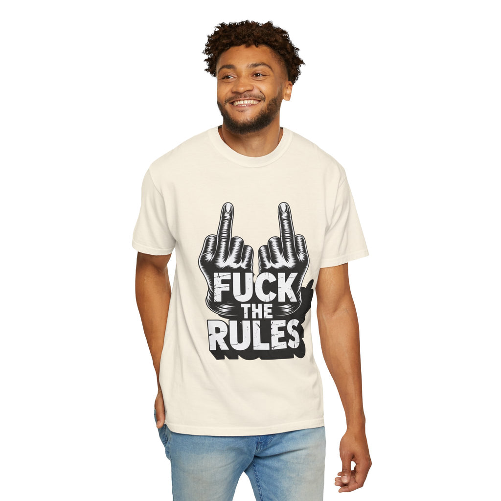 Trust Nothing Unisex T-shirt - Skip The Rules Typography Tee