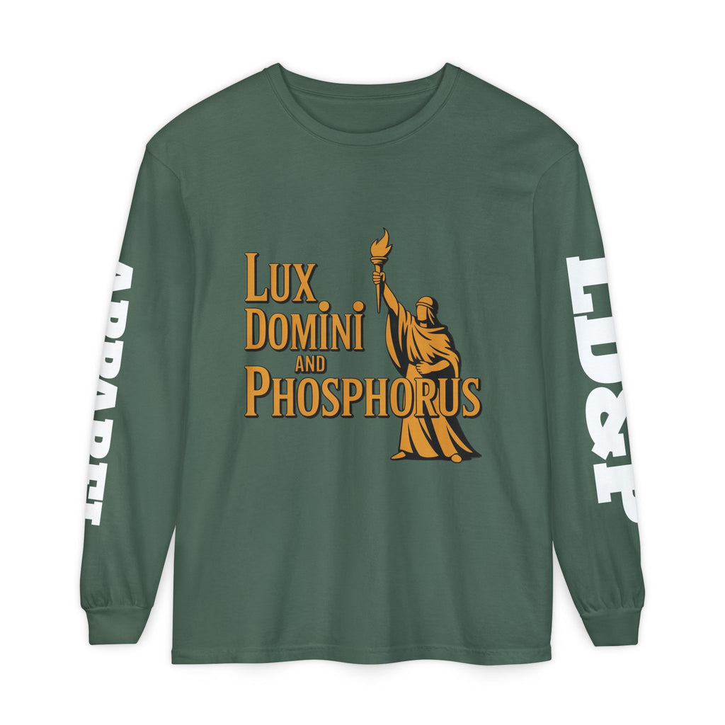 Long Sleeve T-Shirt Lux Domini and Phosphorus LD&P Apparel Design