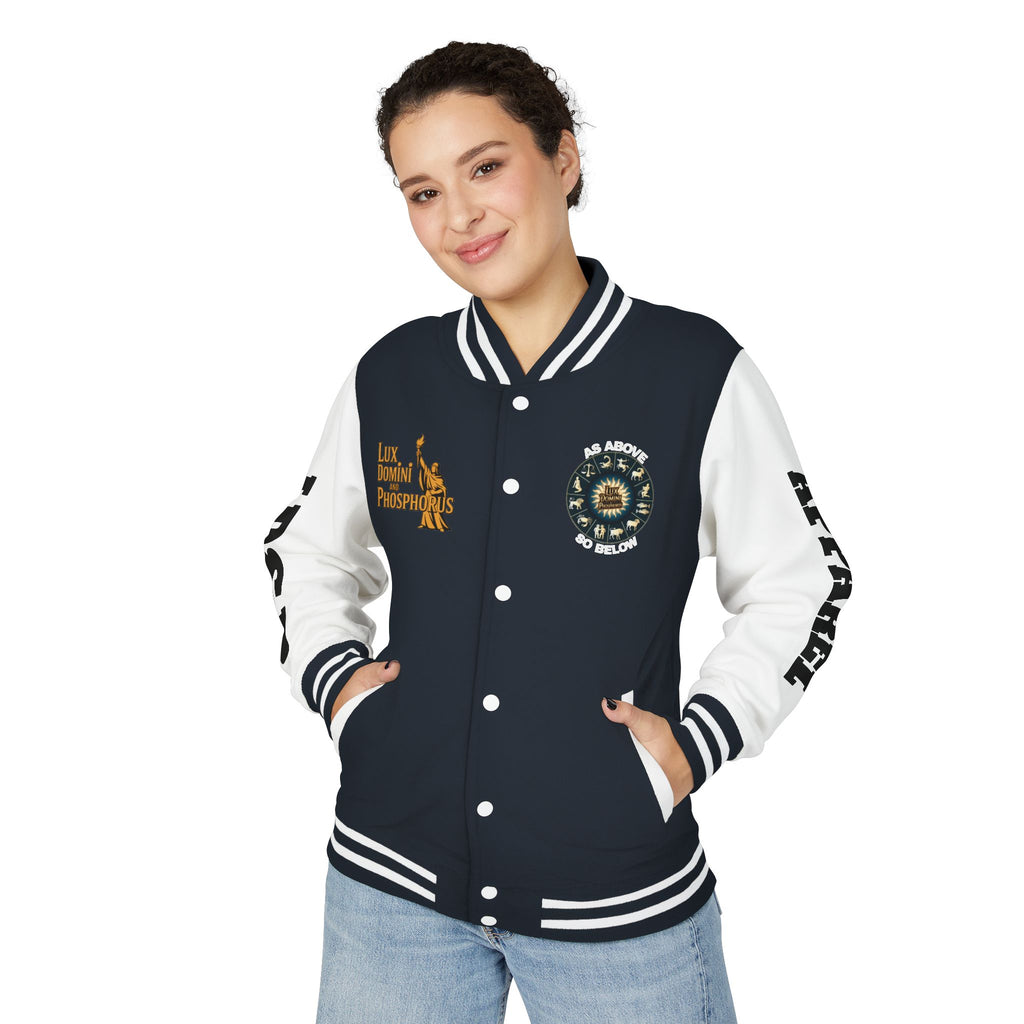 Letterman Jacket - As above so below LD&P APPAREL Design