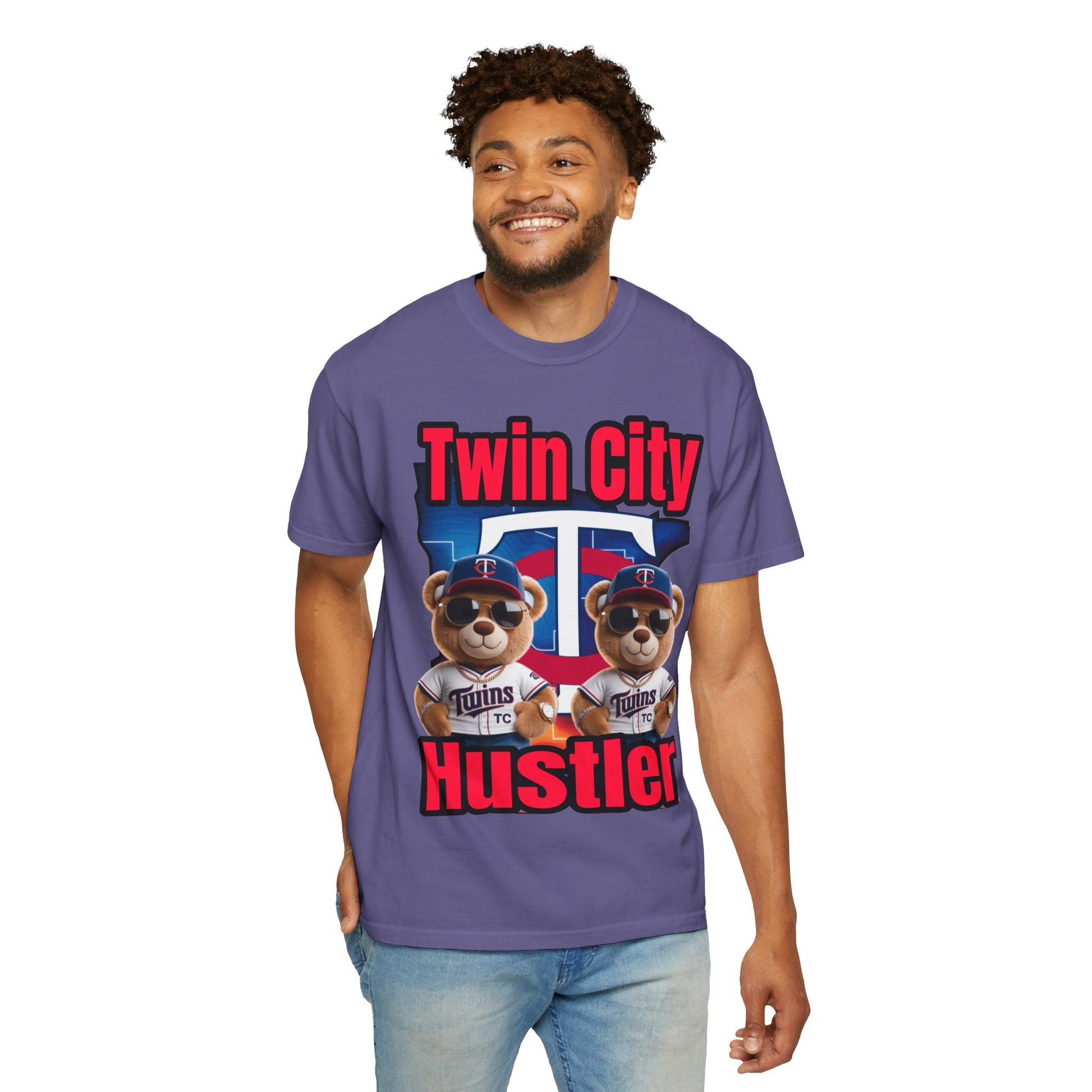 Hustler Garment-Dyed T-shirt - Twin City LD&P Apparel Design
