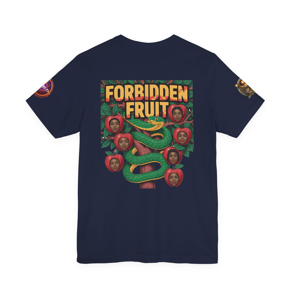 Short Sleeve Tee - Tree of Knowledge Forbidden Fruit Design
