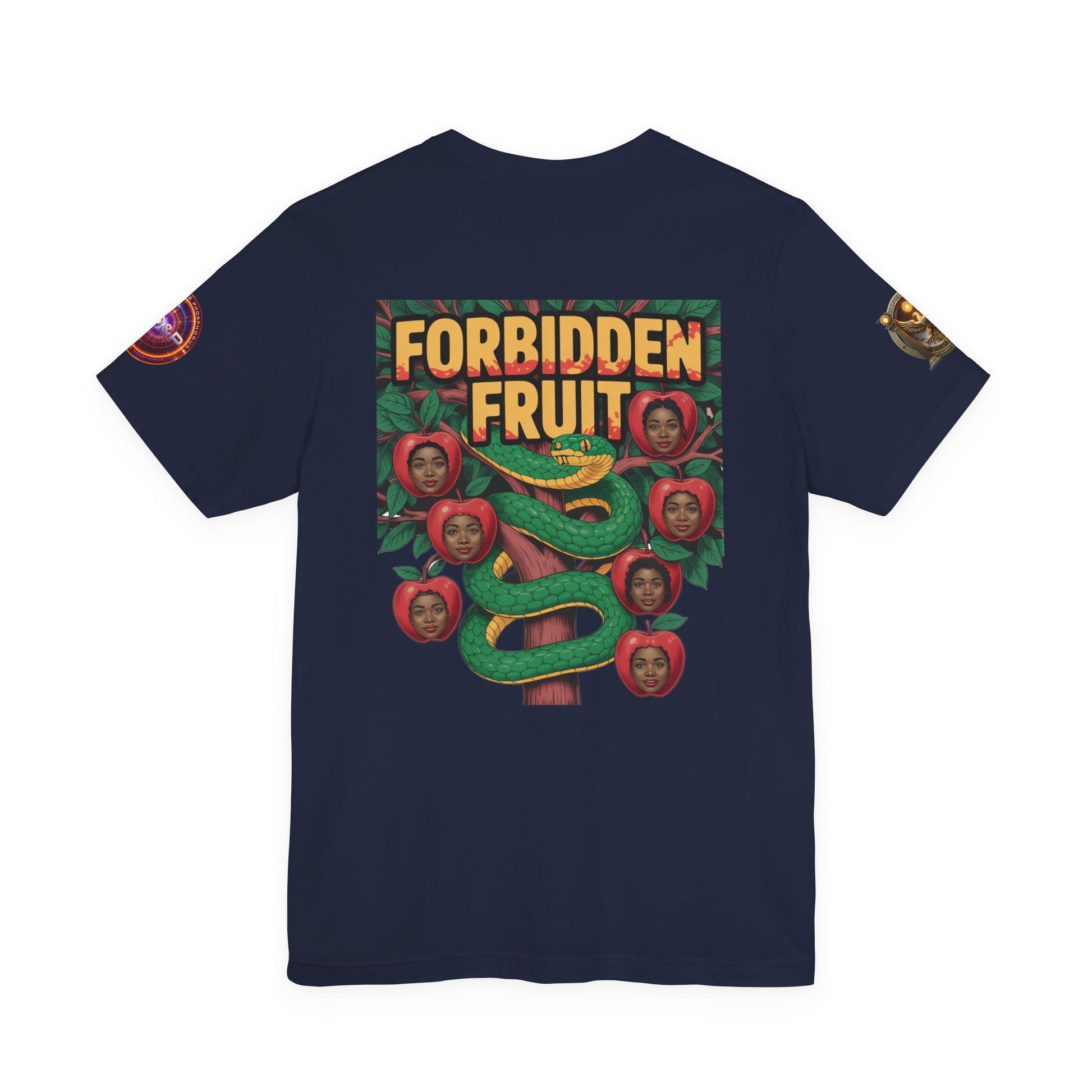 Short Sleeve Tee - Tree of Knowledge Forbidden Fruit Design