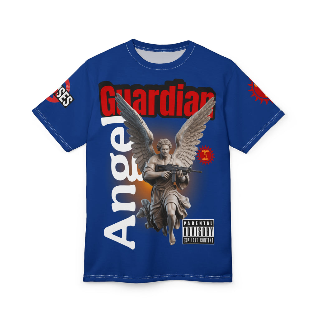 Guardian Angel Graphic Tee LD&P APPAREL Blue