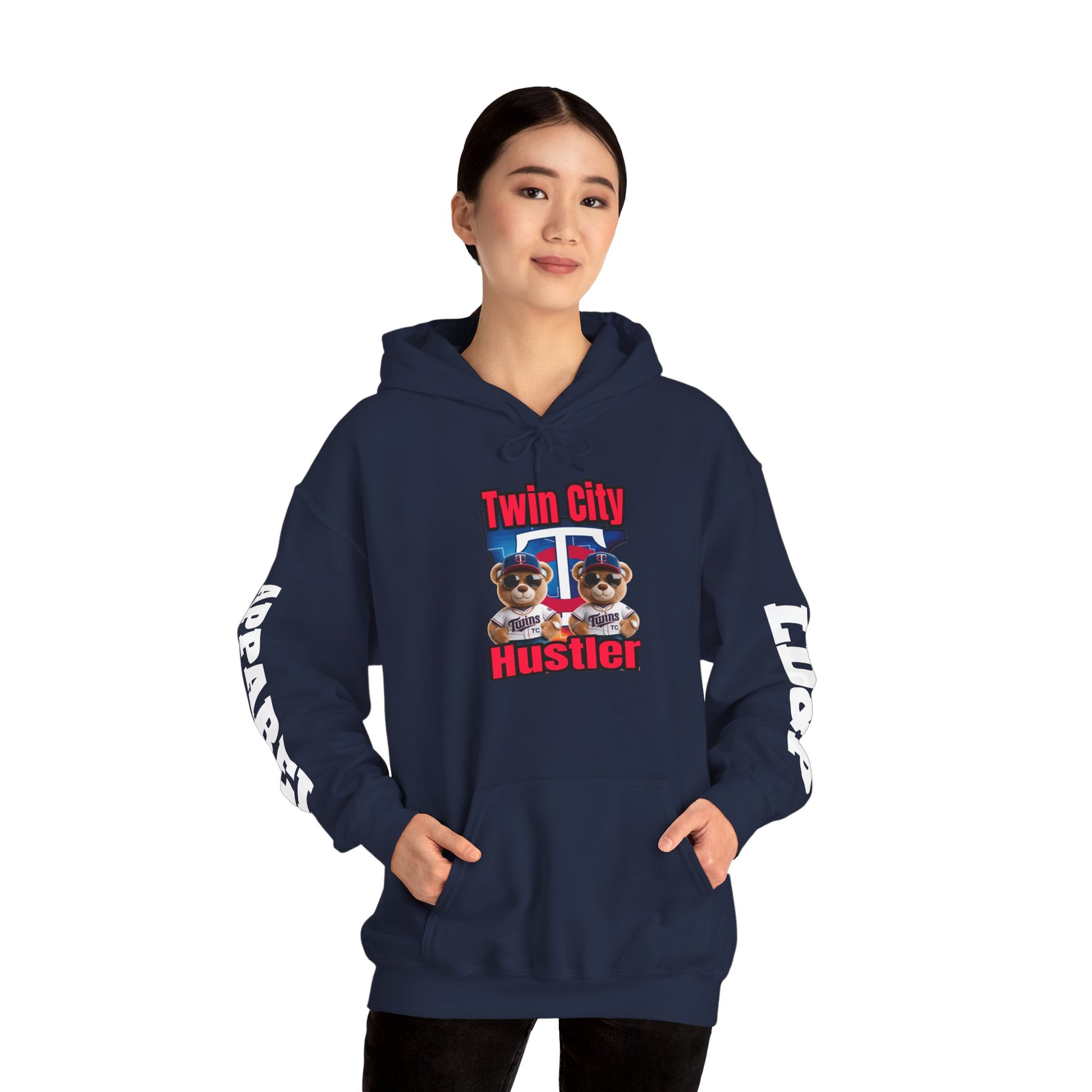 Hooded Sweatshirt - Twin City HUSTLER