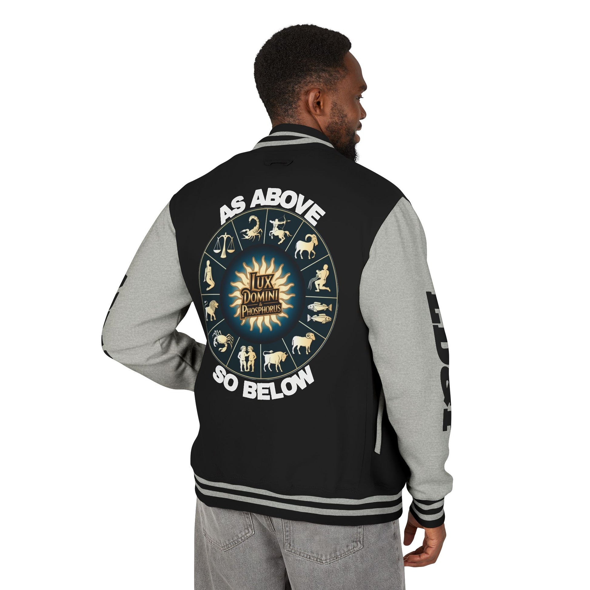 Letterman Jacket - As above so below LD&P APPAREL Design