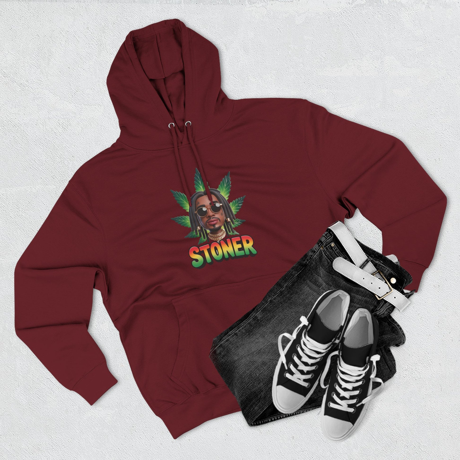 Fleece Hoodie - Stoner Vibes