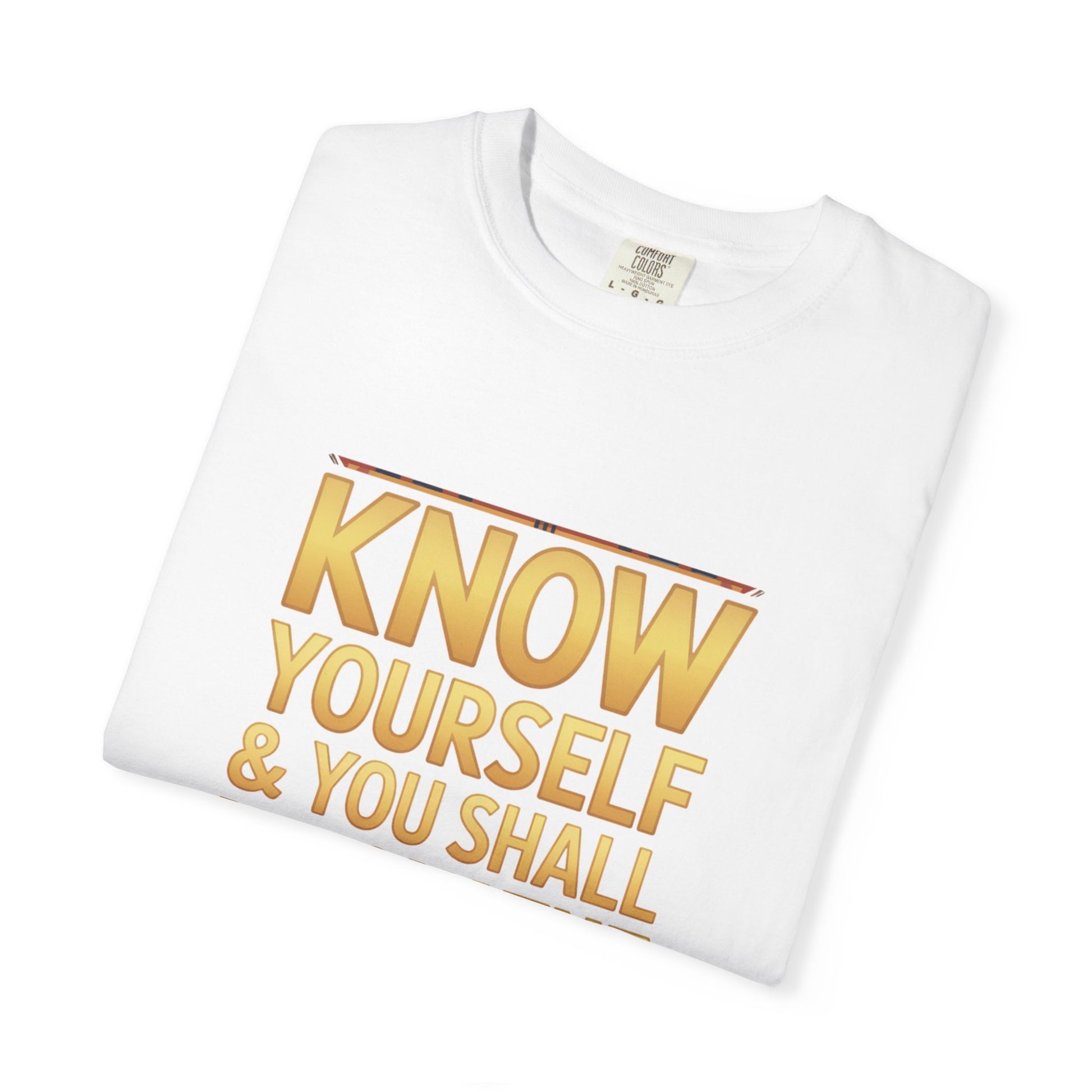 Garment-Dyed T-shirt - Know Yourself Design