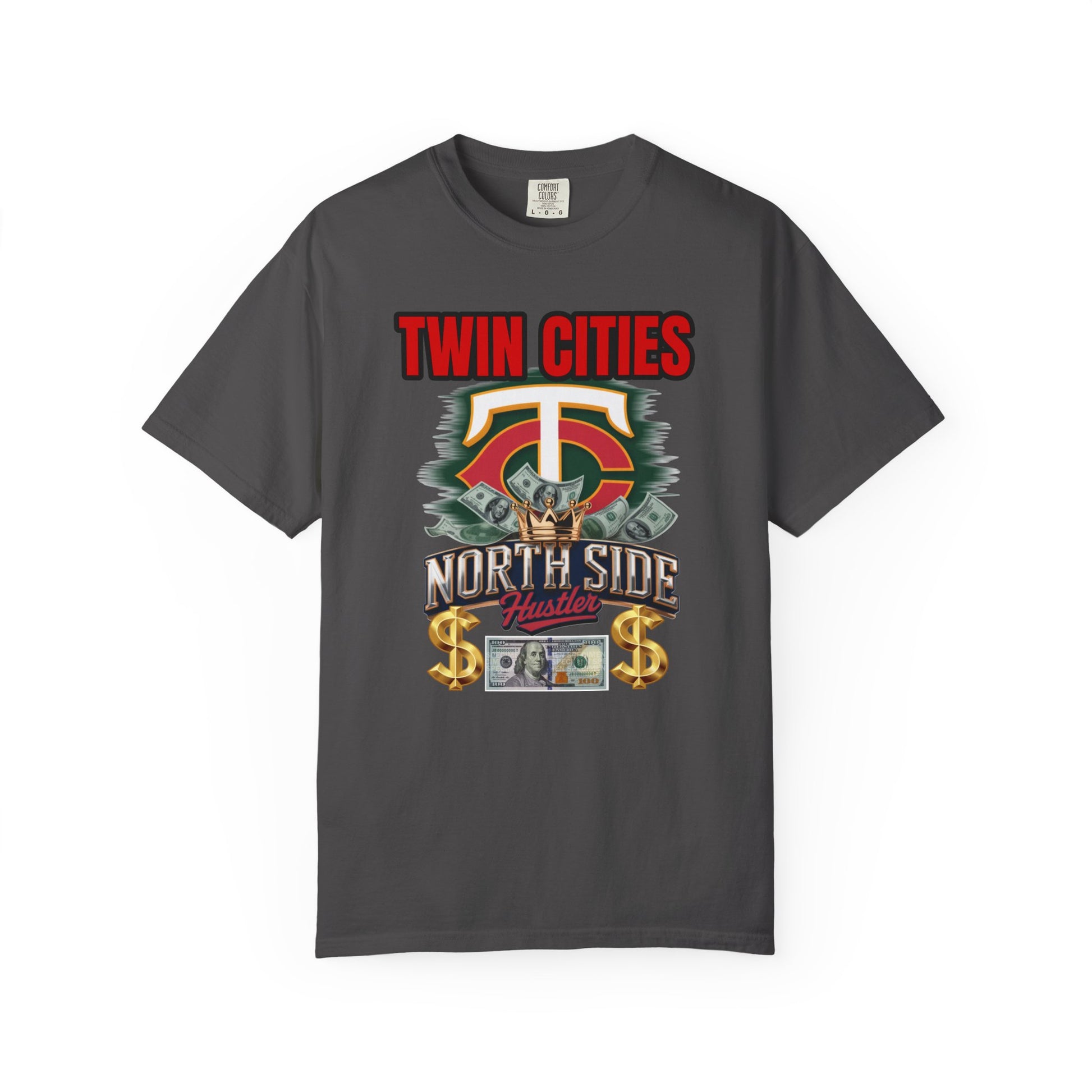Garment-Dyed T-shirt - TC Northside HUSTLER