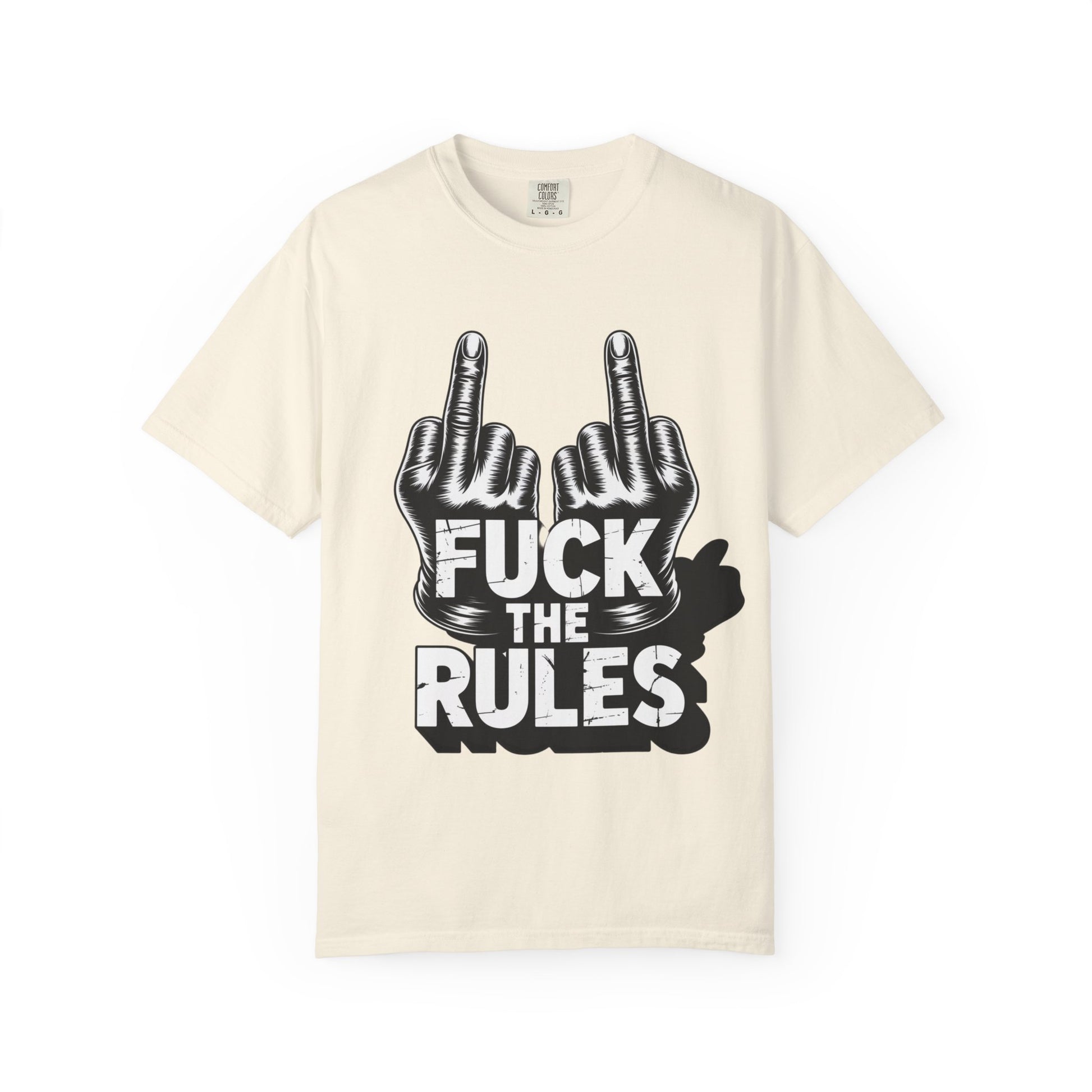 Trust Nothing Unisex T-shirt - Skip The Rules Typography Tee