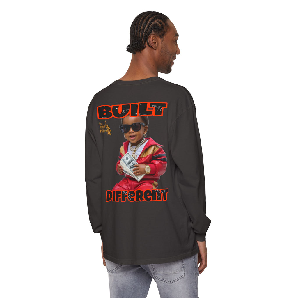Long Sleeve T-Shirt - Built Different LD&P Apparel Design