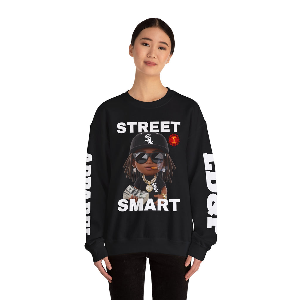 Street Smart Crewneck Sweatshirt - Urban Casual Wear
