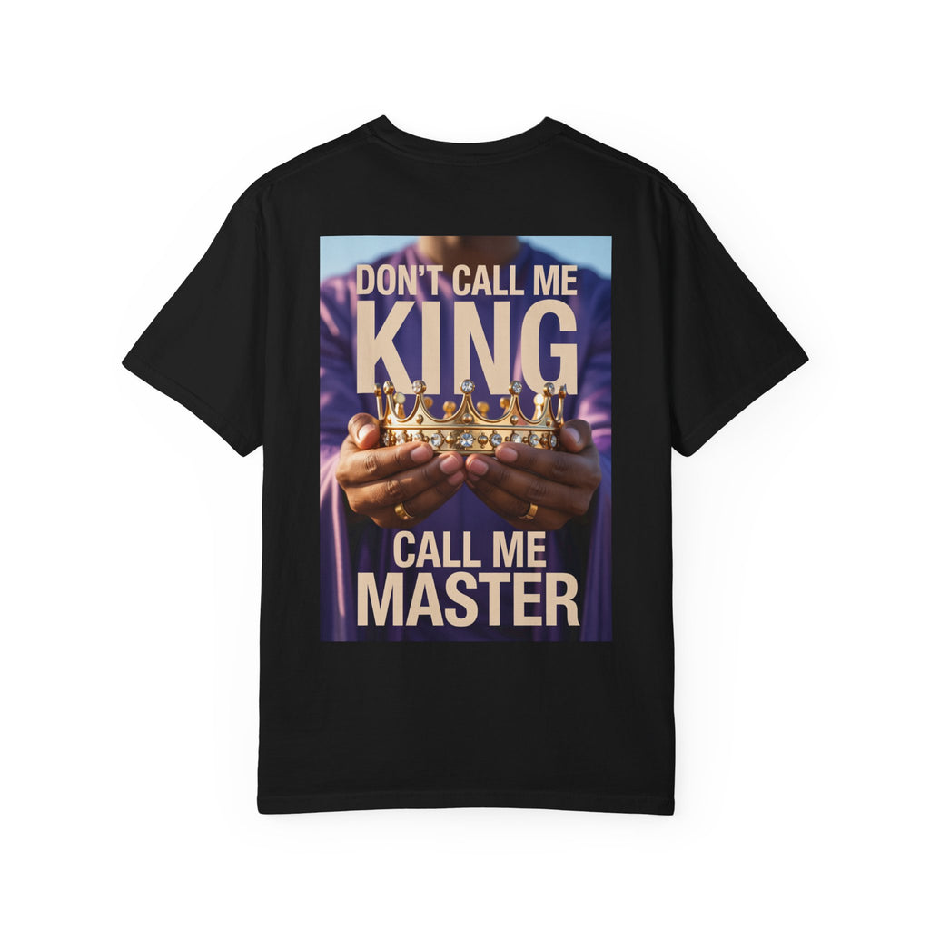 Unisex T-shirt Call Me Master Design