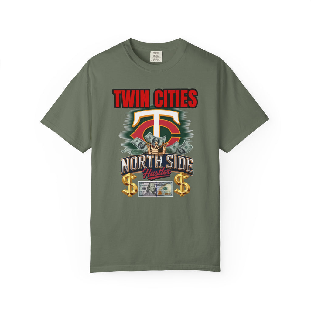 Garment-Dyed T-shirt - TC Northside HUSTLER
