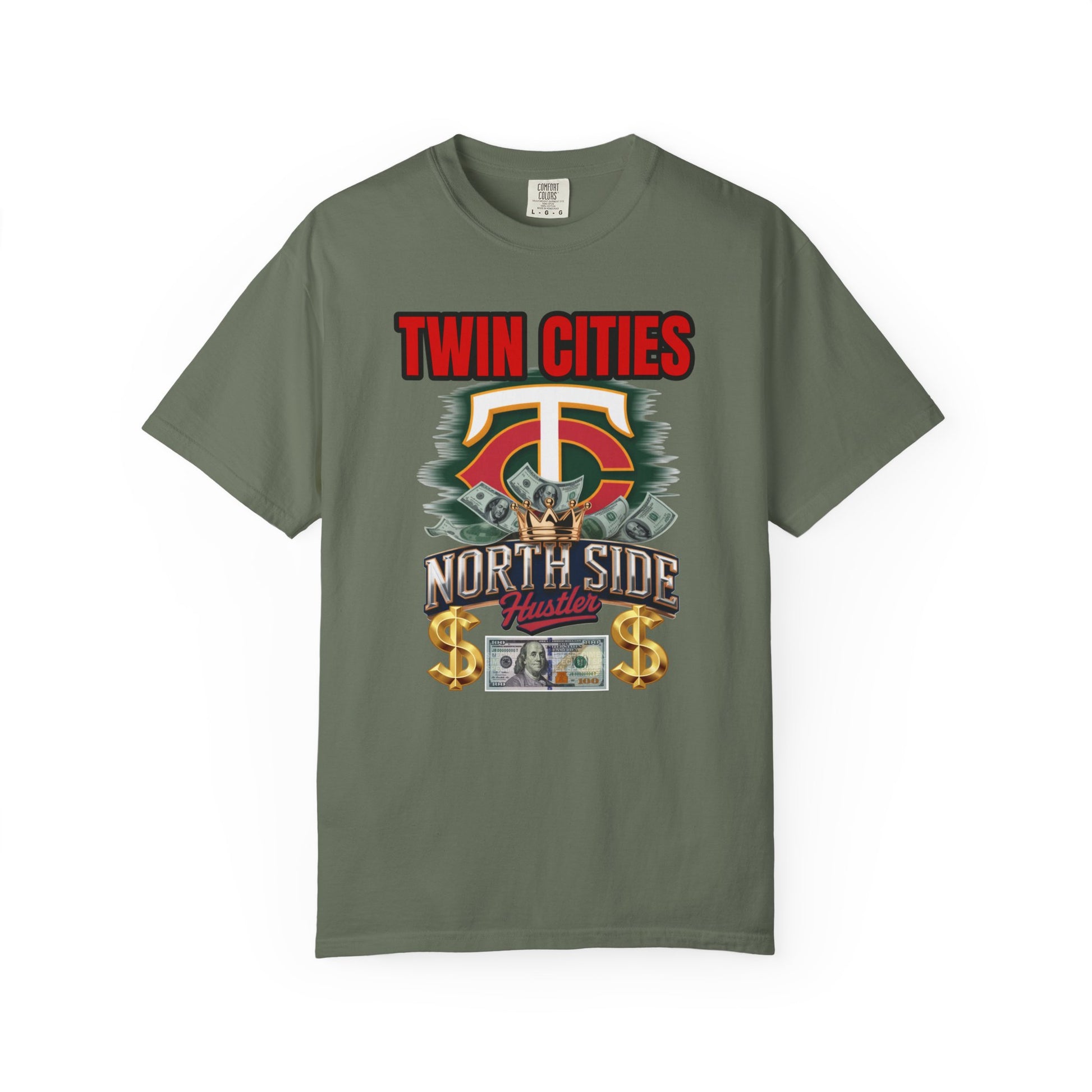 Garment-Dyed T-shirt - TC Northside HUSTLER
