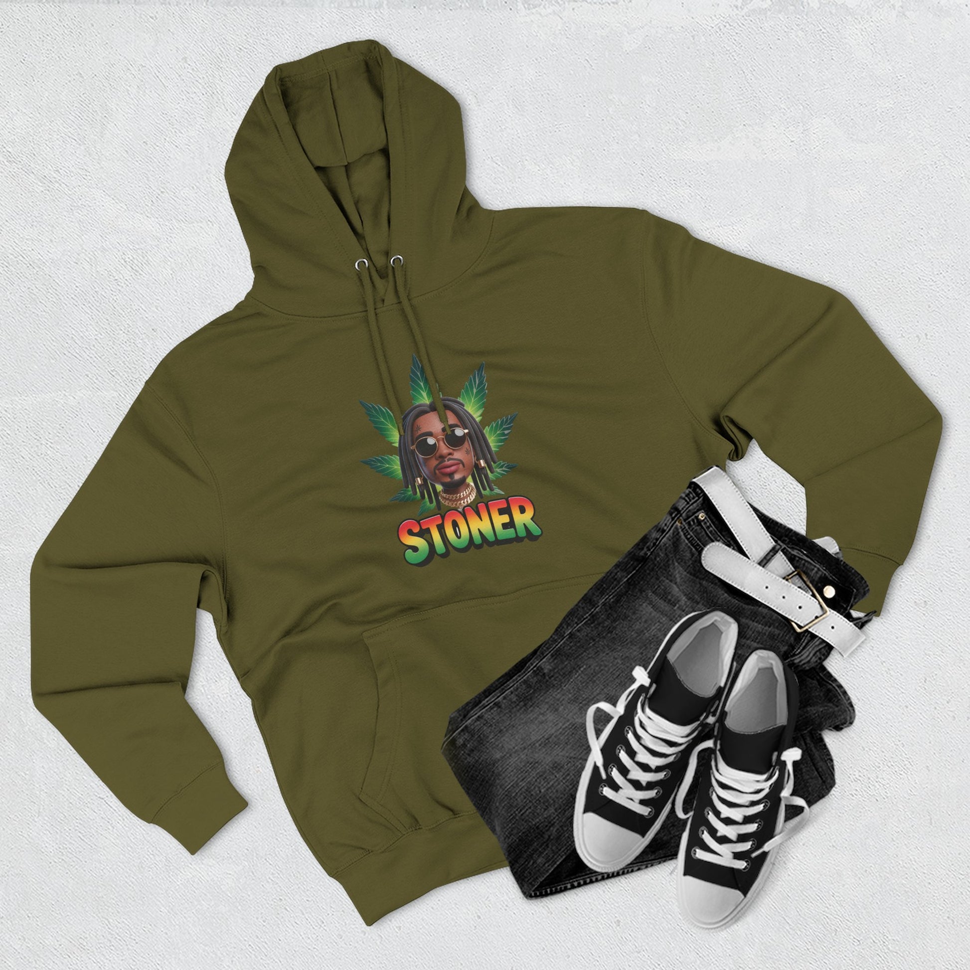 Fleece Hoodie - Stoner Vibes