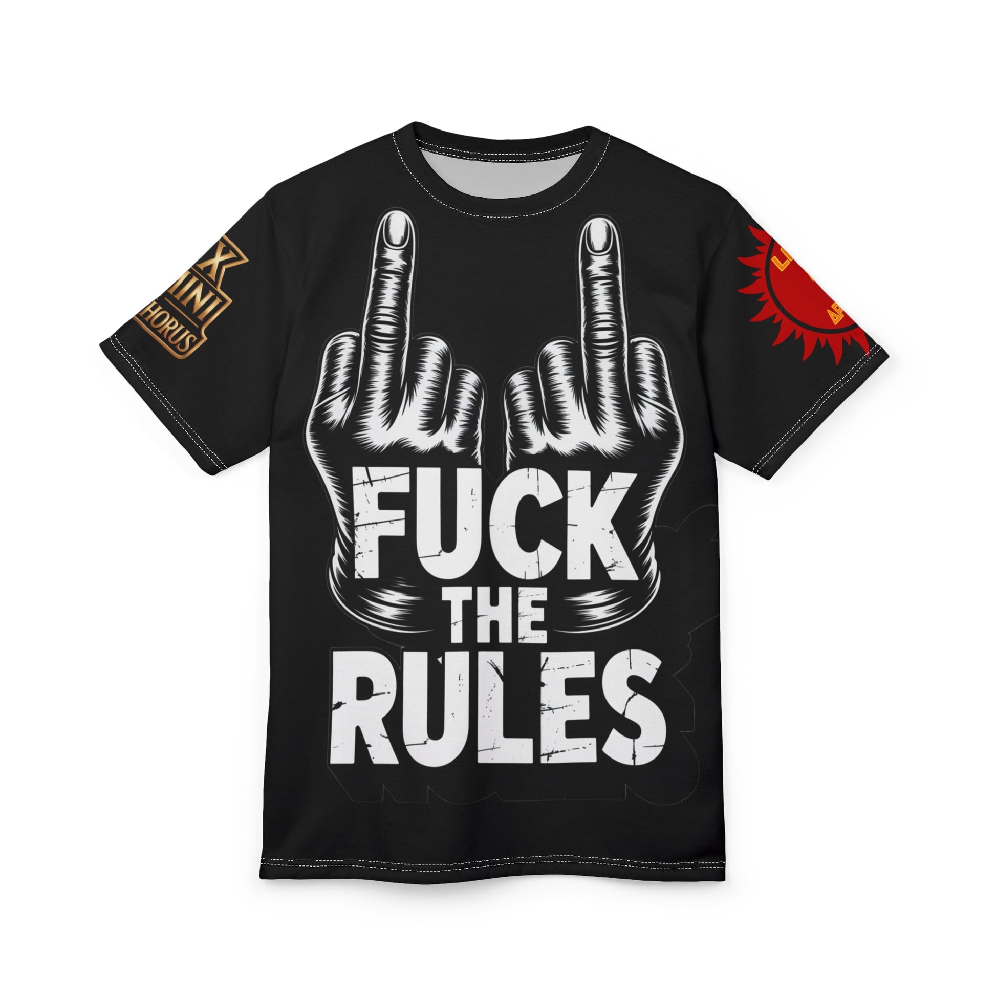 Fuck The Rules Unisex Cut & Sew Tee