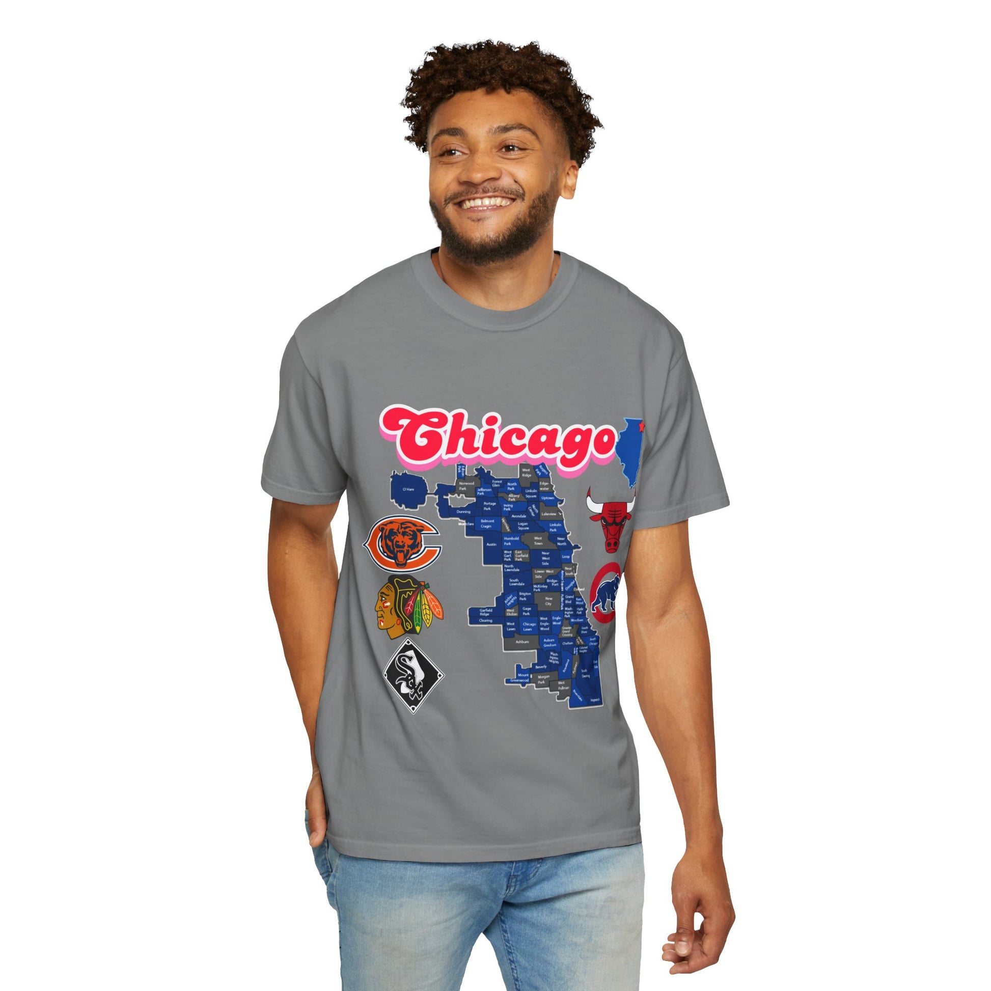 Chicago Unisex T-shirt - Vintage Chicago Design