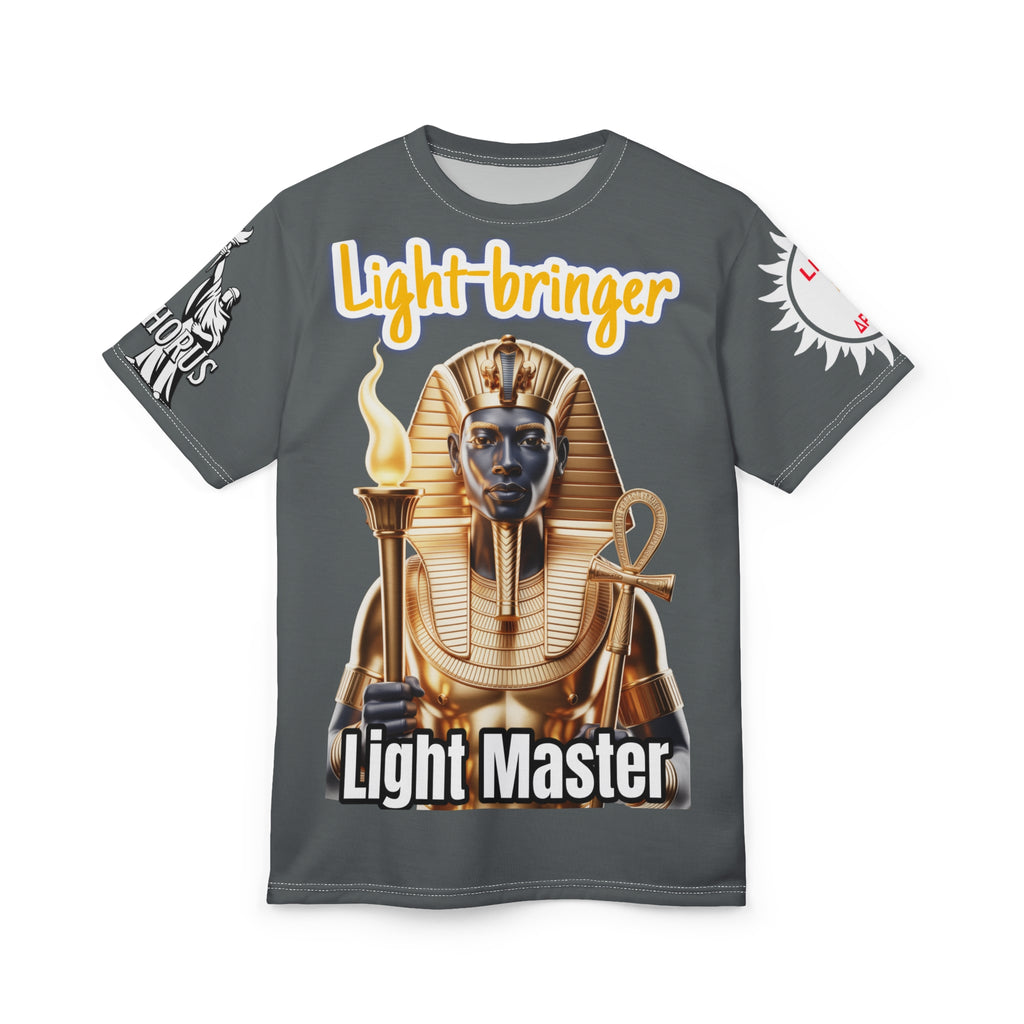Light Master Tee - Lux Domini and Phosphorus LD&P Apparel Design Grey