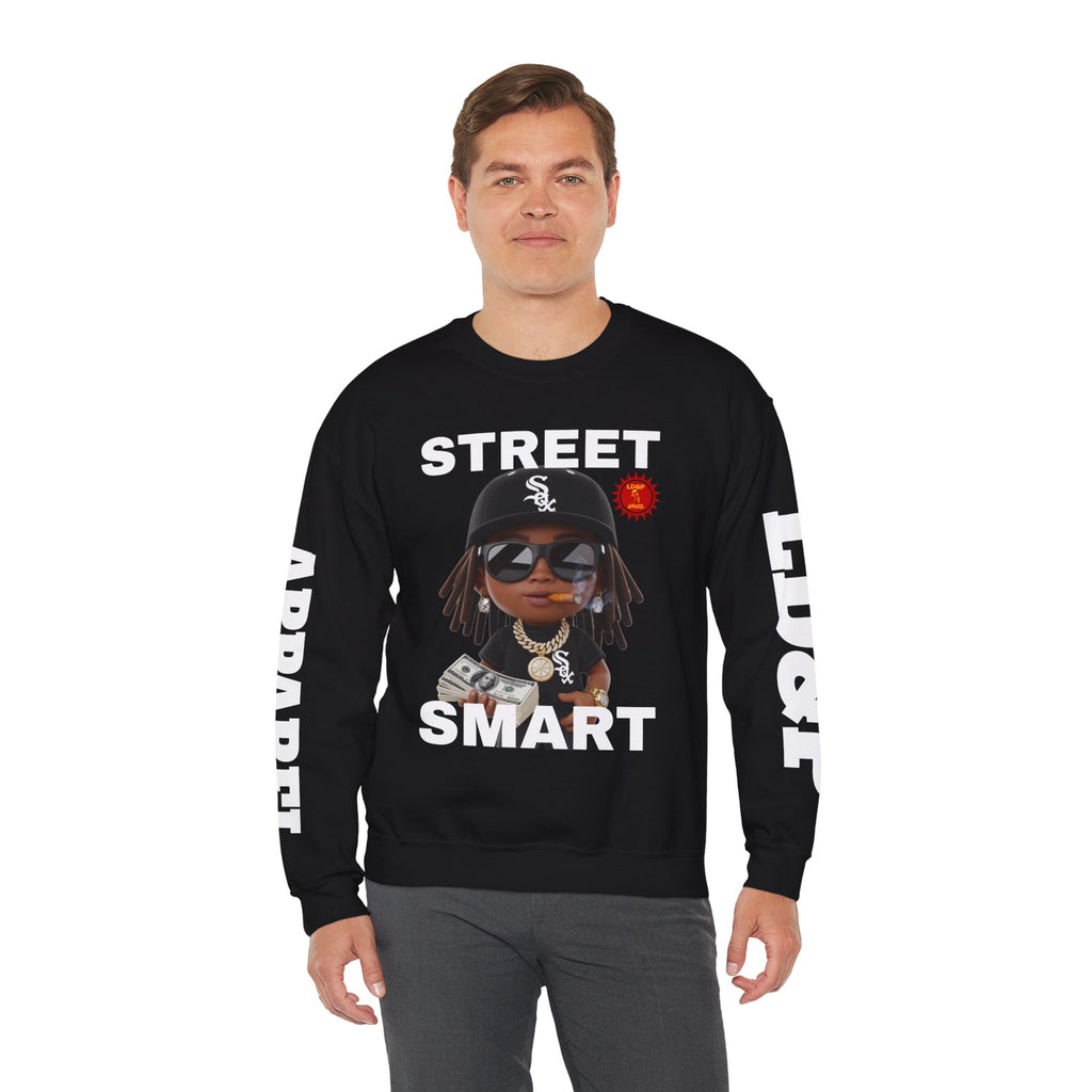 Street Smart Crewneck Sweatshirt - Urban Casual Wear