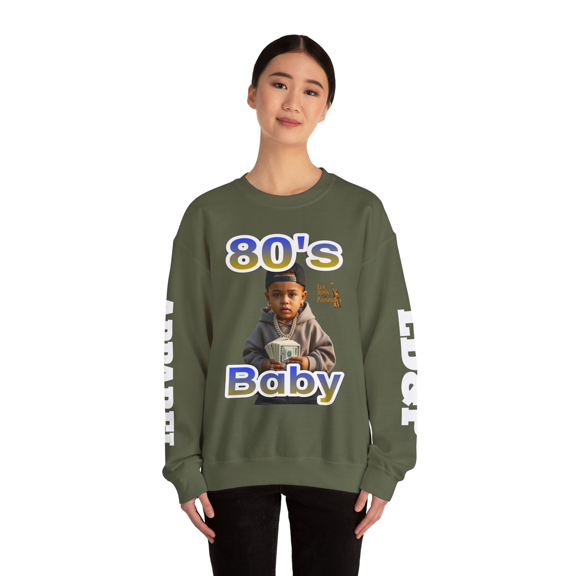 80's Baby Unisex Sweatshirt - LD&P APPAREL