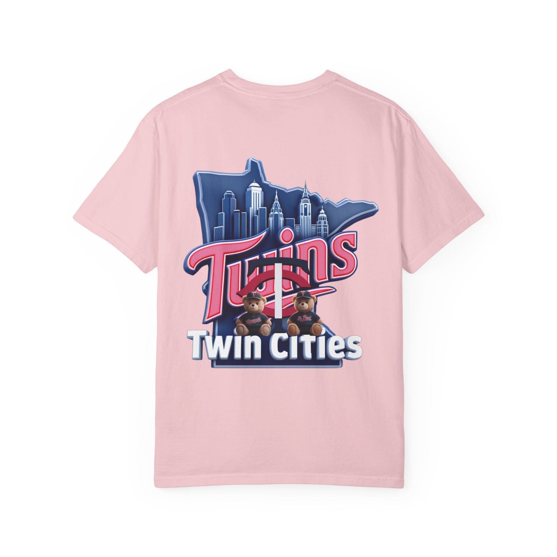 Twin City Unisex T-Shirt, Sporty Tee for Fans, Garment-Dyed Shirt, Perfect for Game Day, Show Your Team Spirit!