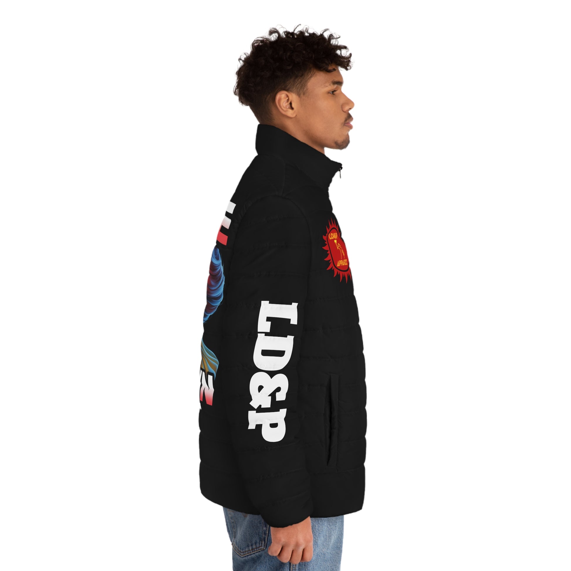Puffer Jacket - No Time For Clown Shit LD&P Apparel Design
