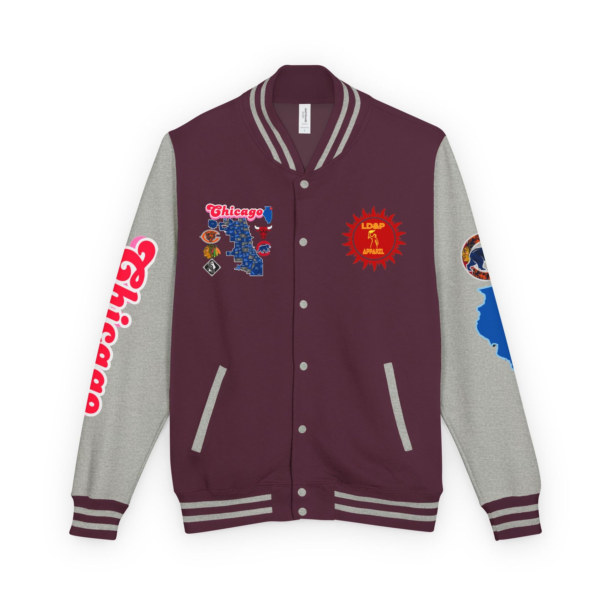 Letterman Jacket Chicago Design